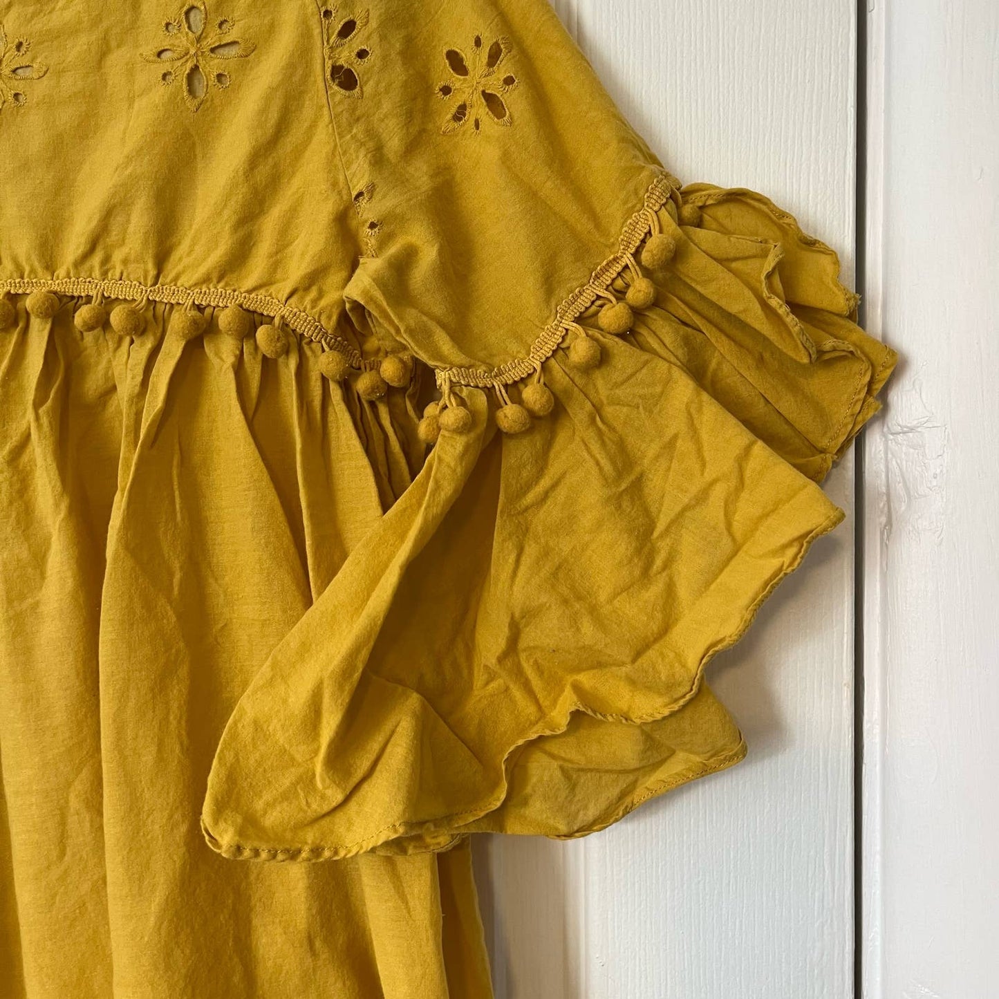 Yashman Collection Eyelet Minidress - Size UNKNOWN