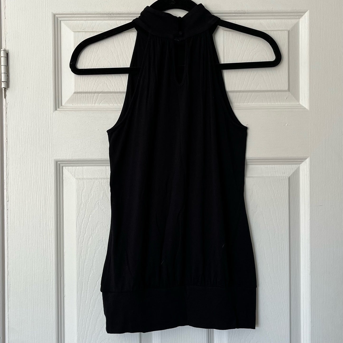 I.N.C. International Concepts Ruffle-Front Mock Neck Top - Size S