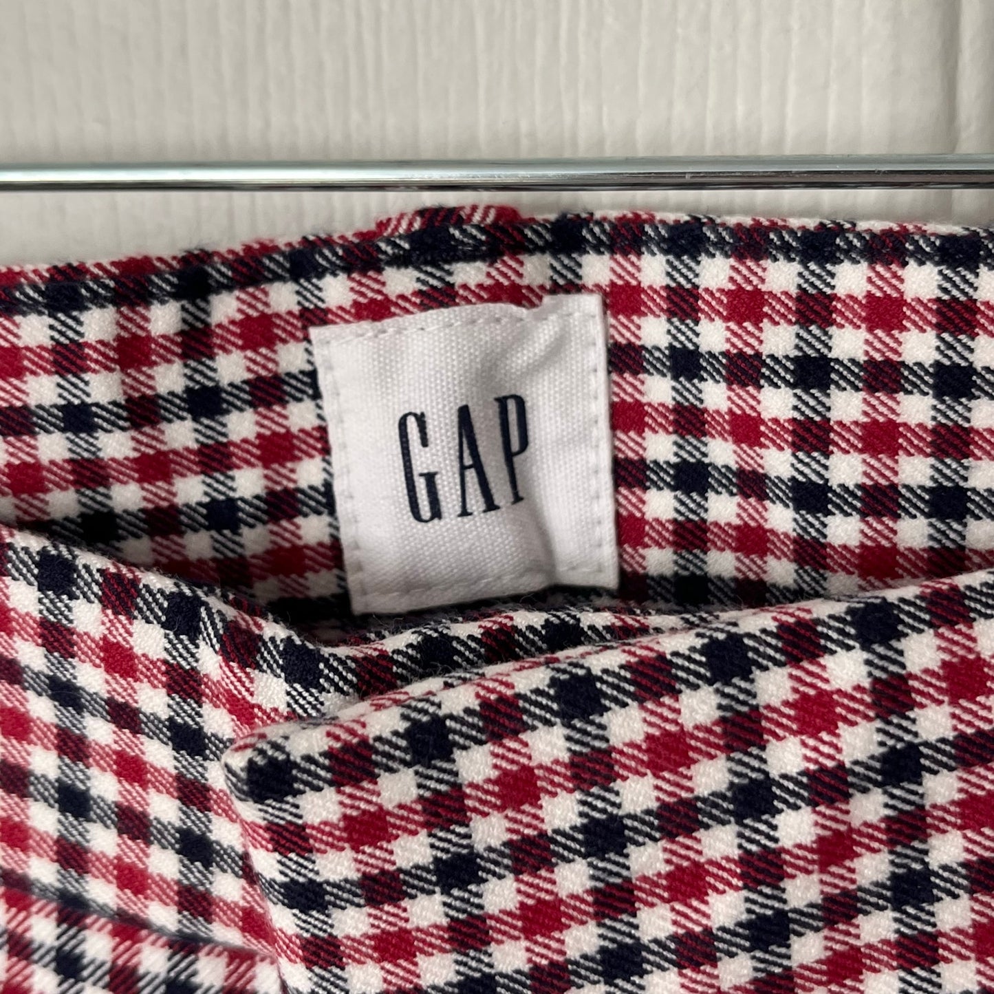 Gap Signature Skinny Ankle Checkered Pants - Size 6