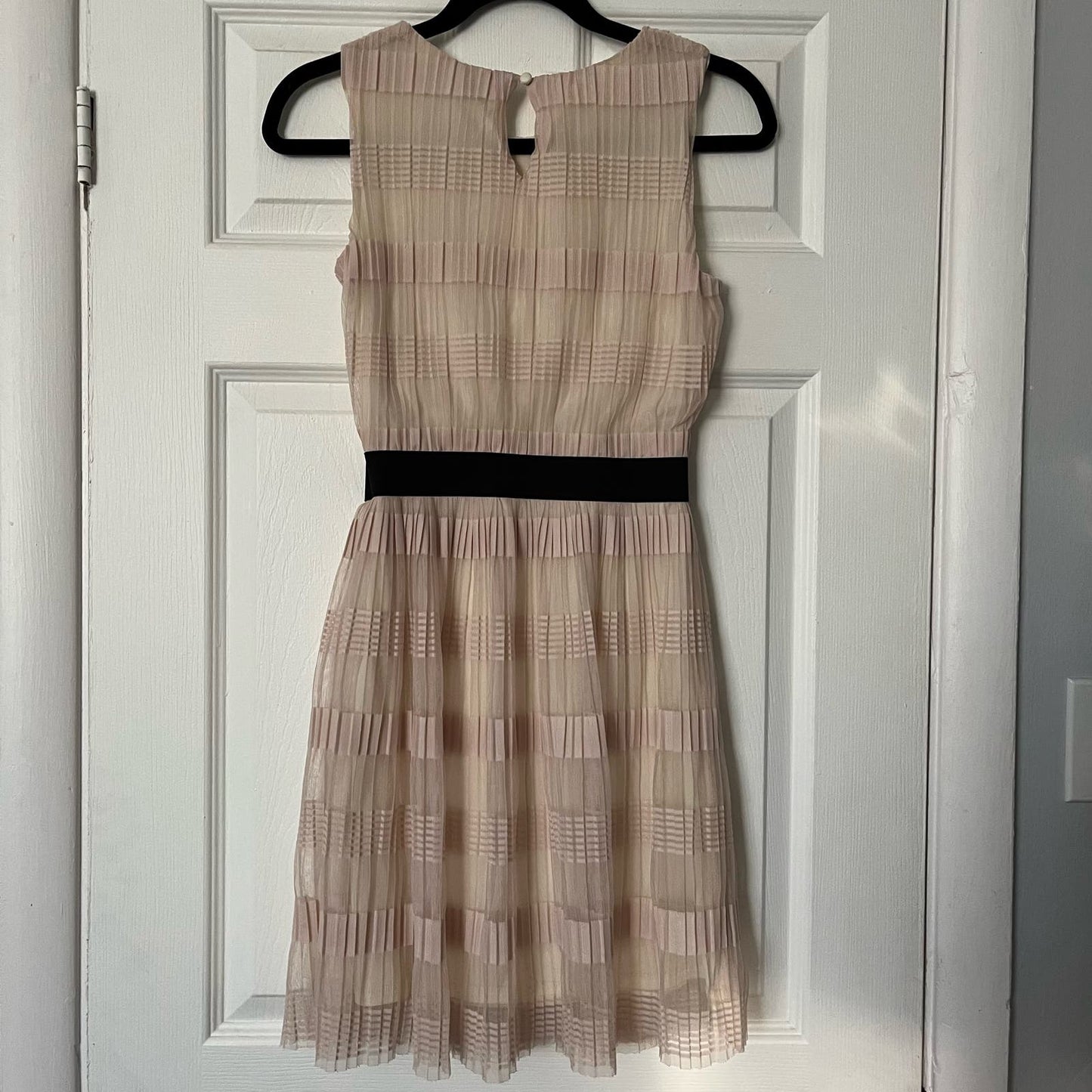 Pim + Larkin Pleated Overlay Dress - Size XS
