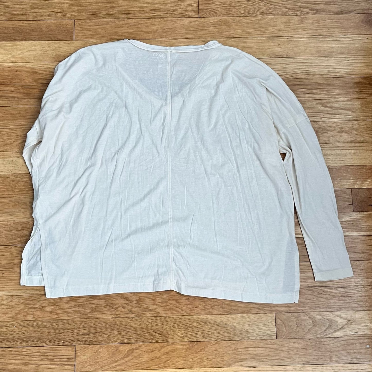 Roxy Embroidered Logo Long Sleeve Tissue Tee - Size XS*