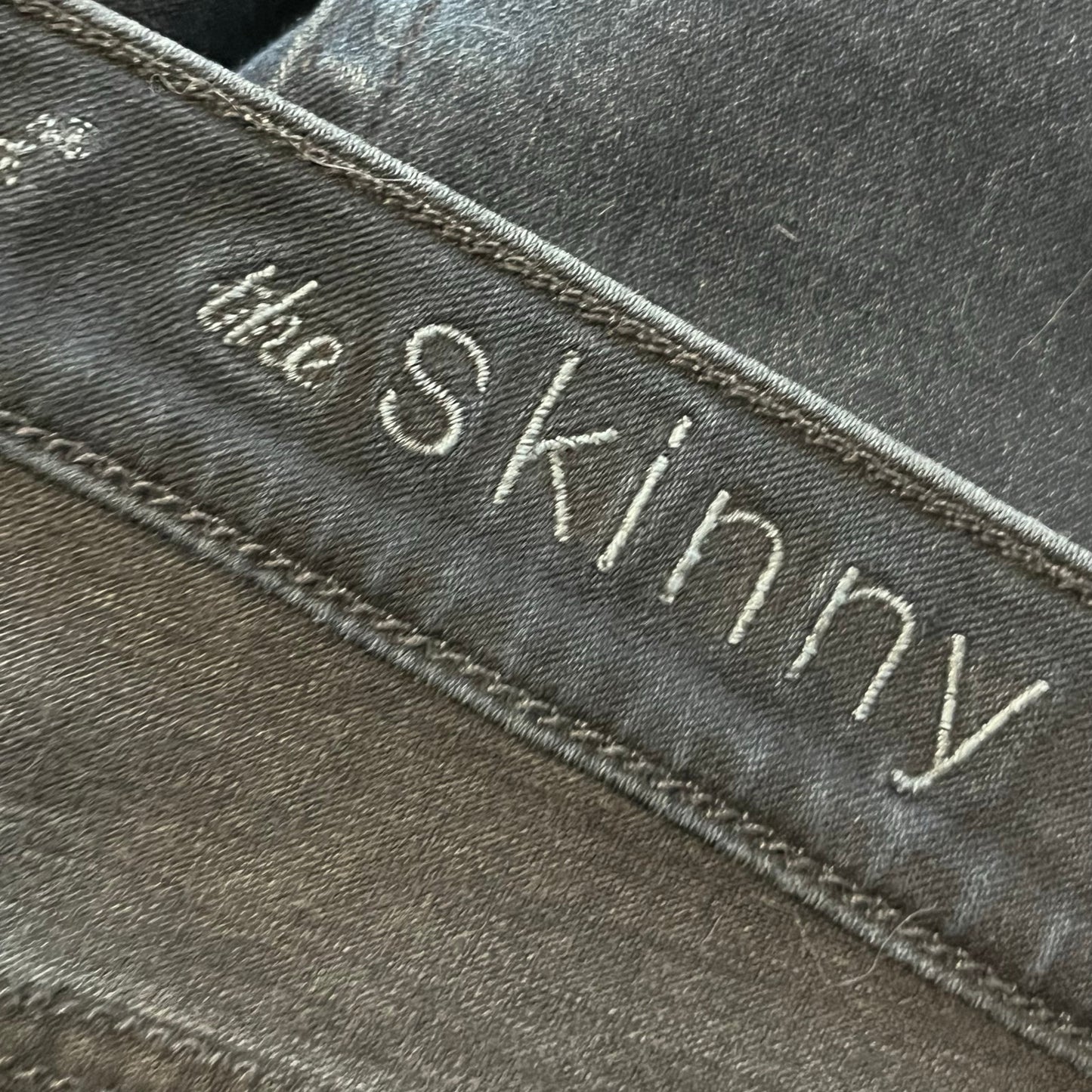 7 for All Mankind The Skinny Beaded Inset Jeans - Size 28