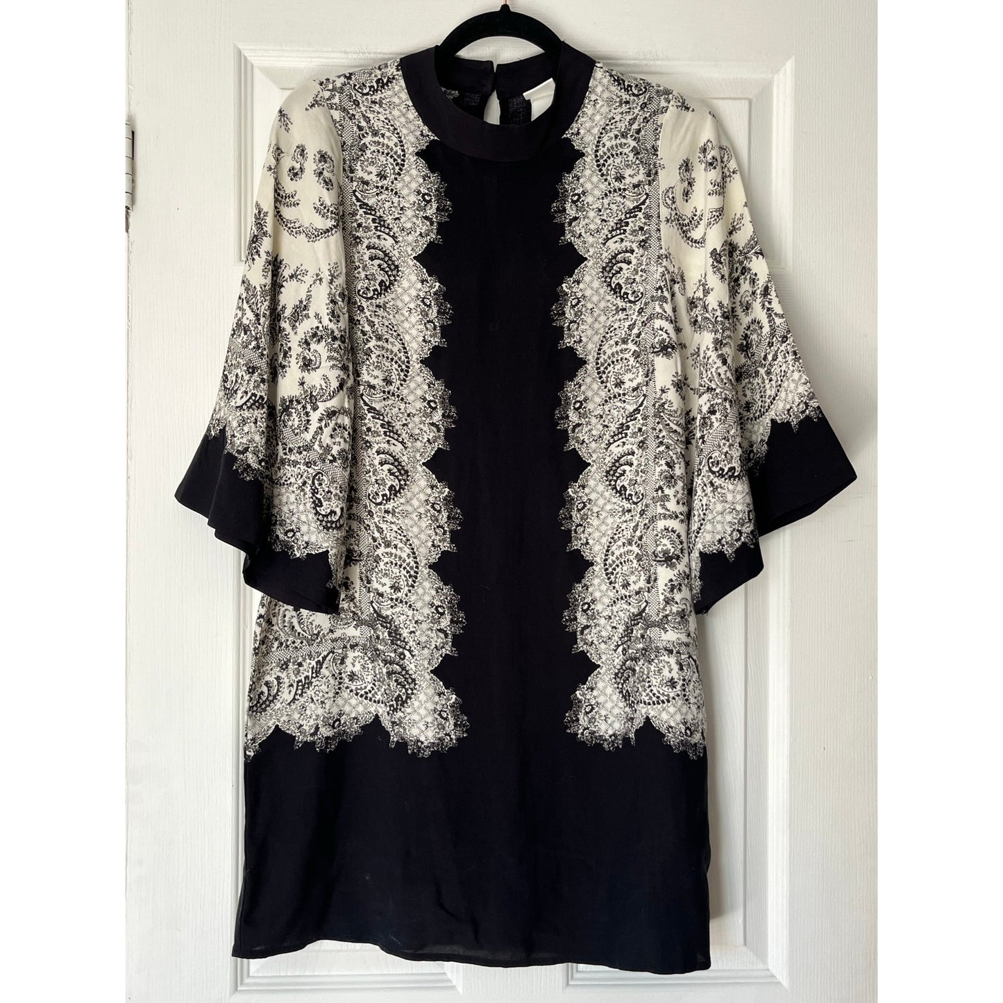 H&M Kimono Sleeve Shift Dress - Size 2