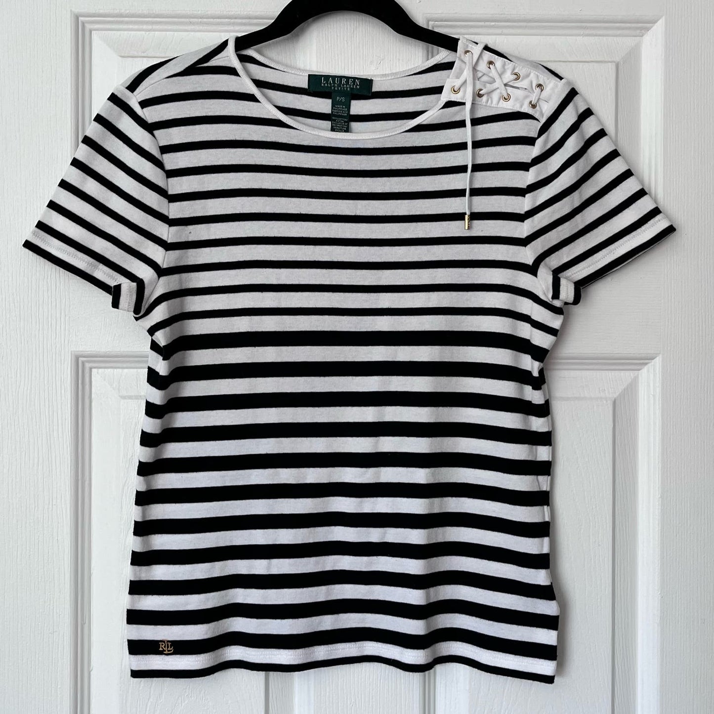 Lauren Ralph Lauren Striped Top - Size PS