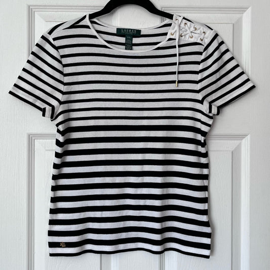 Lauren Ralph Lauren Striped Top - Size PS