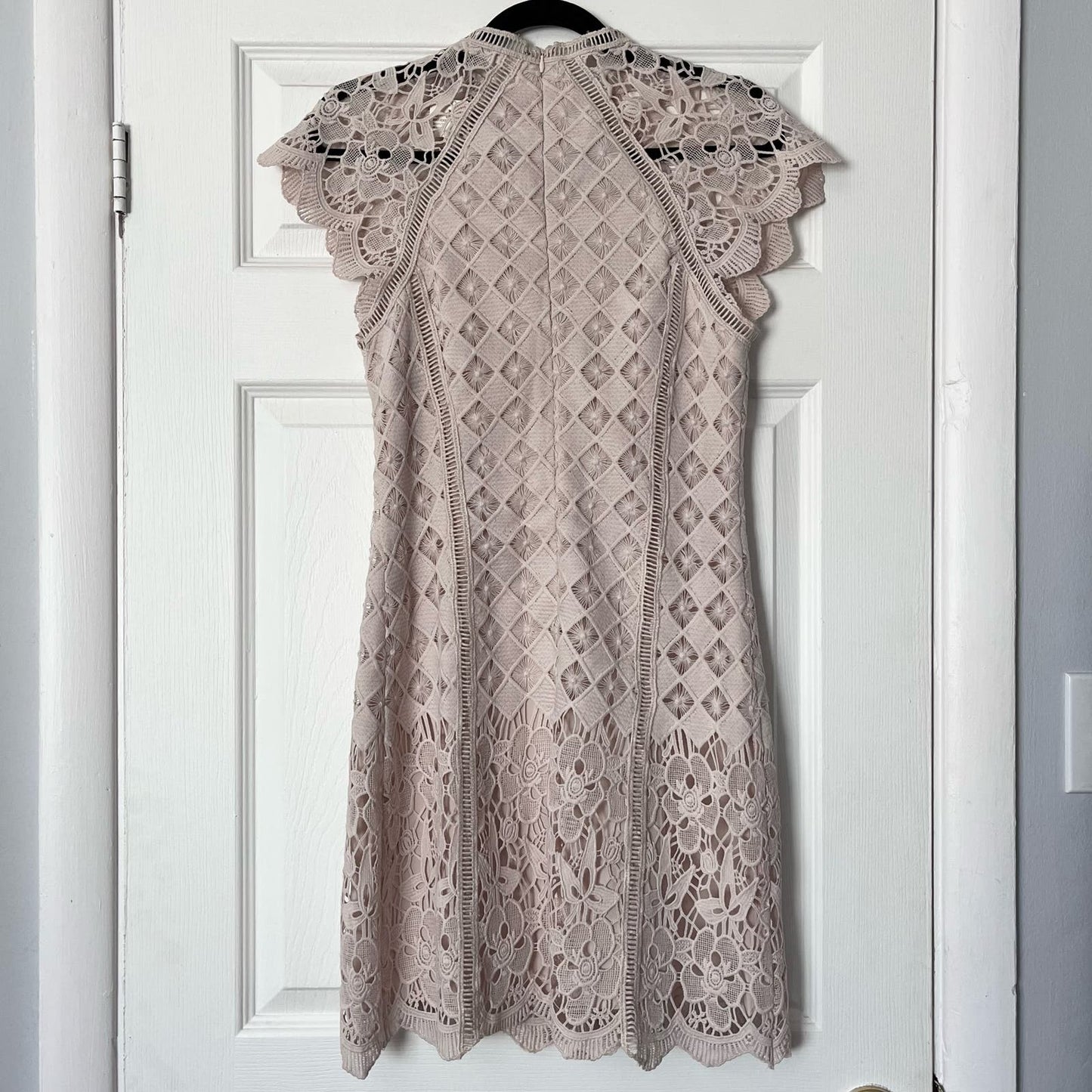 Allison New York Crochet Overlay Dress - Size S - NWT