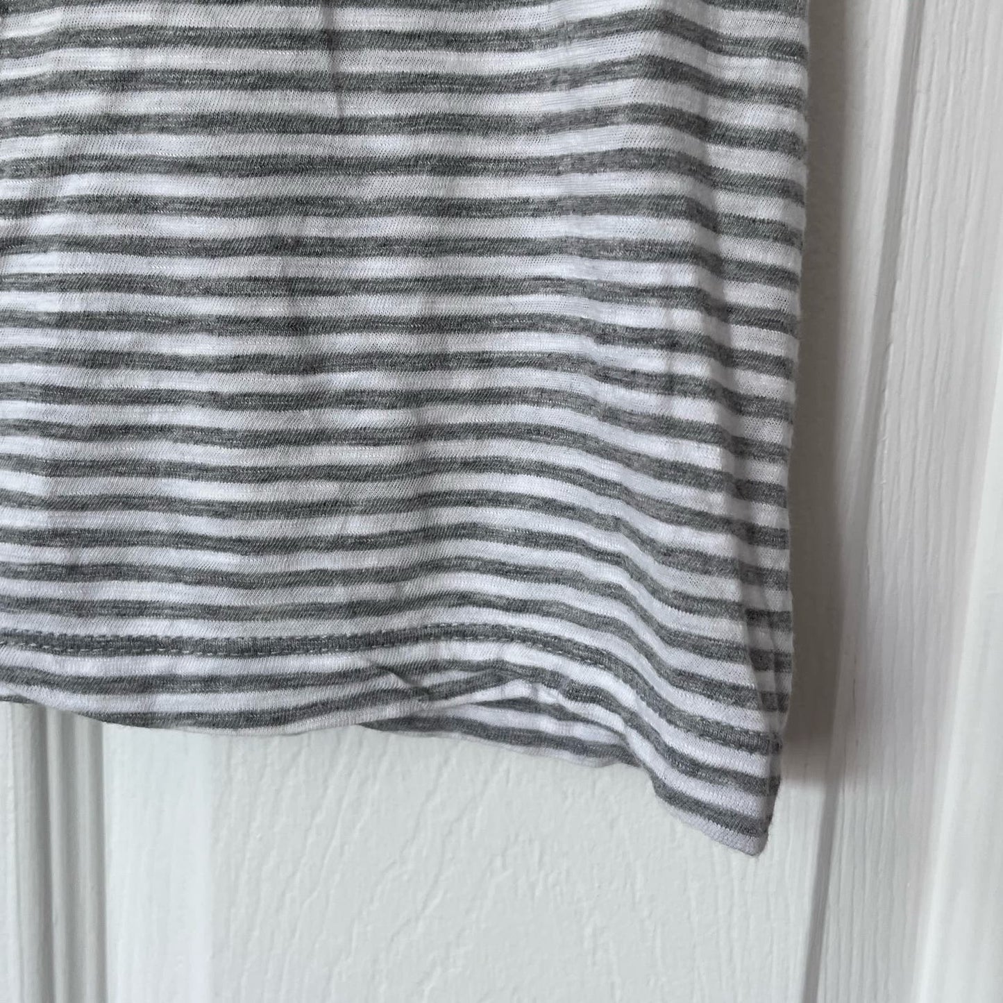 Gap Striped Tie-Sleeve Tee - Size S