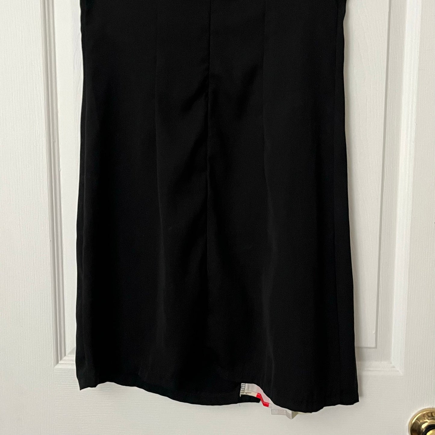 Multicolor Inset Short Sleeve Midi Dress - Size S
