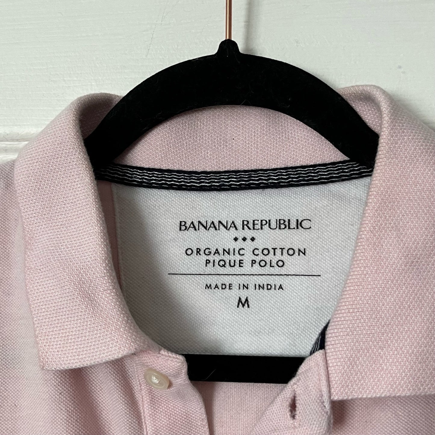 Banana Republic Organic Cotton Pique Polo - Size M