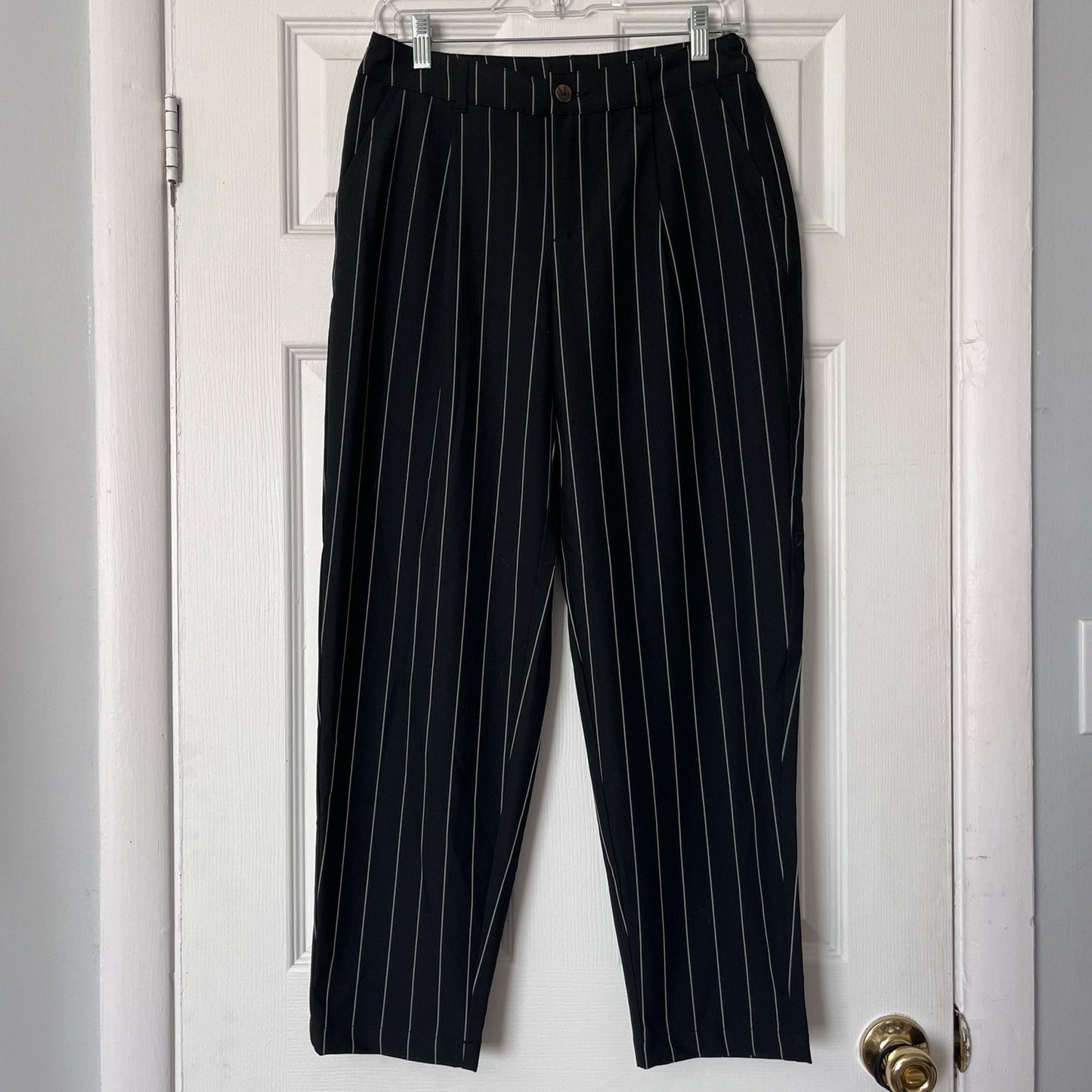 Future Collective Pinstripe Slacks - Size 2