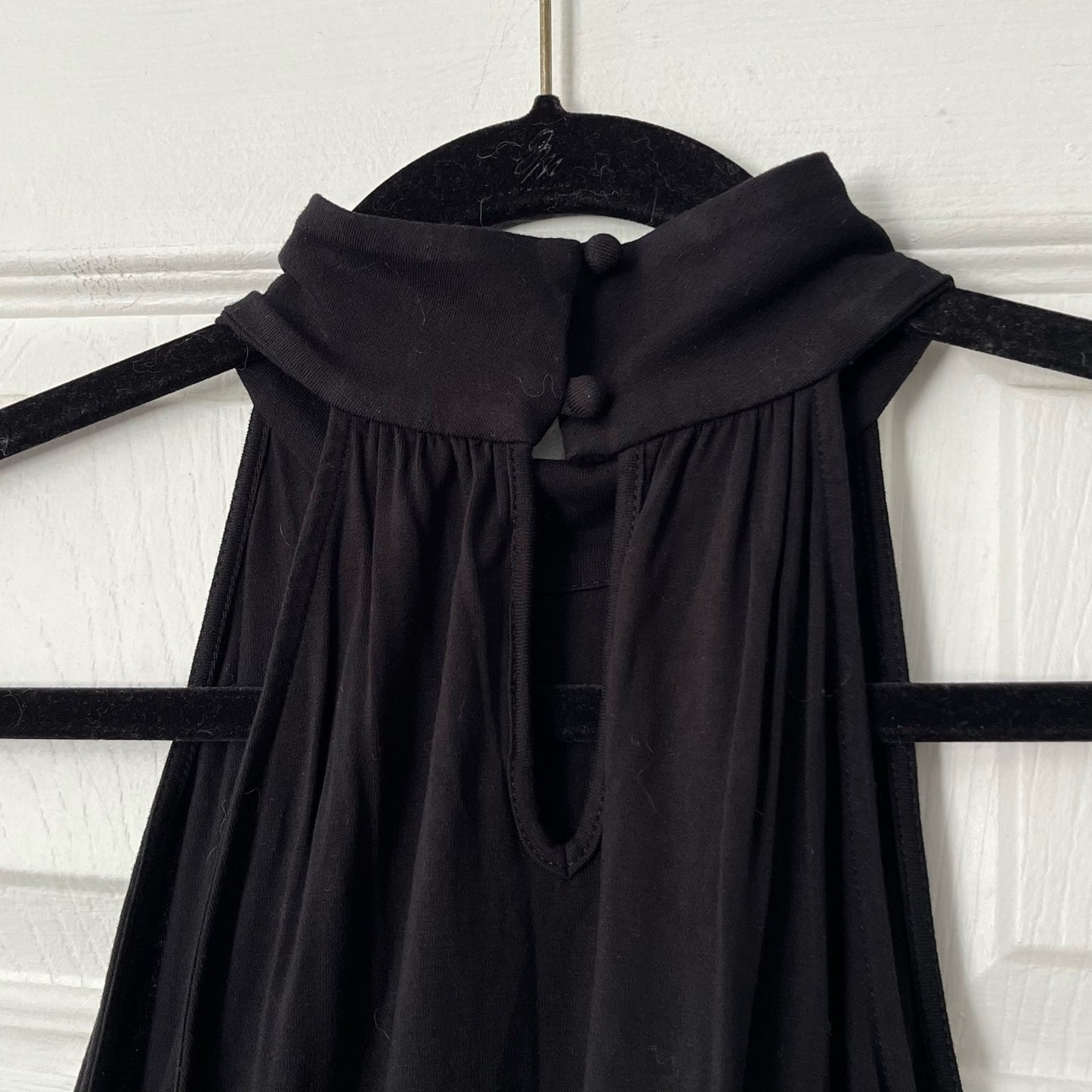 I.N.C. International Concepts Ruffle-Front Mock Neck Top - Size S