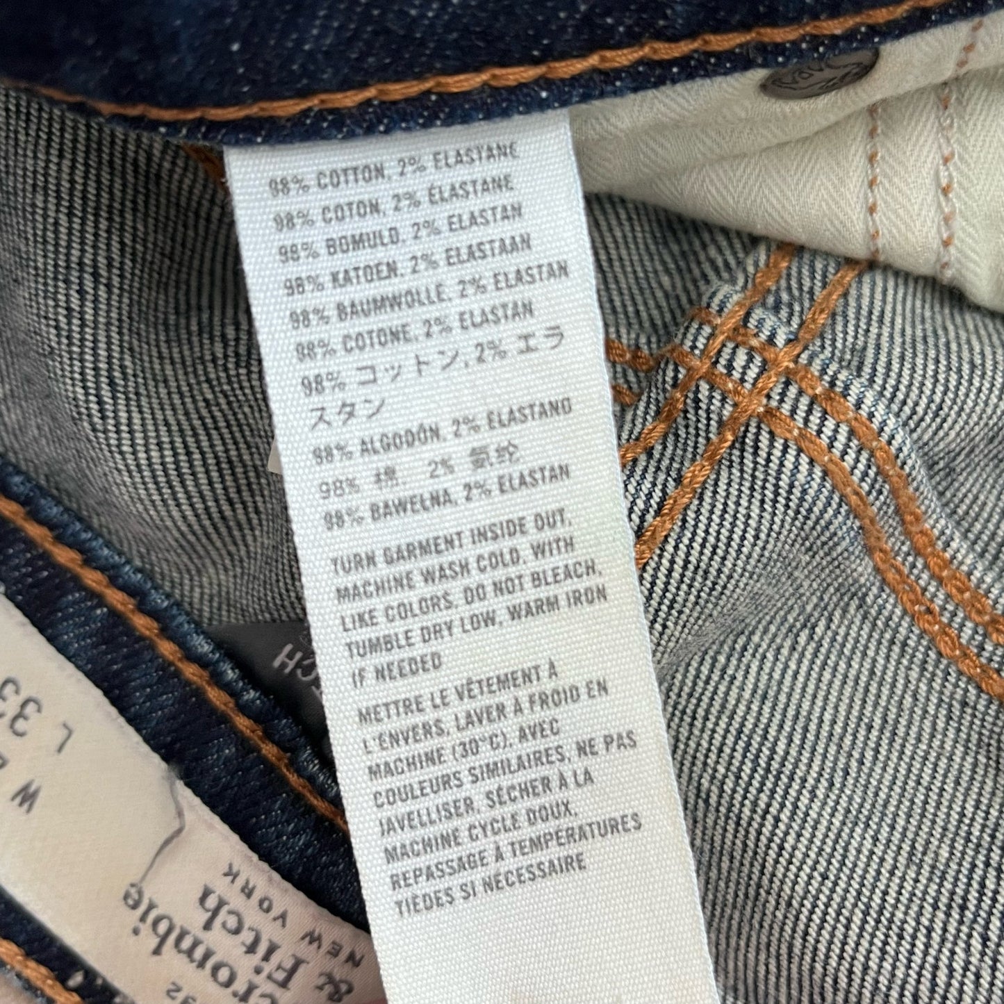 Abercrombie & Fitch Perfect Stretch Jeans - Size 6R / 28x33