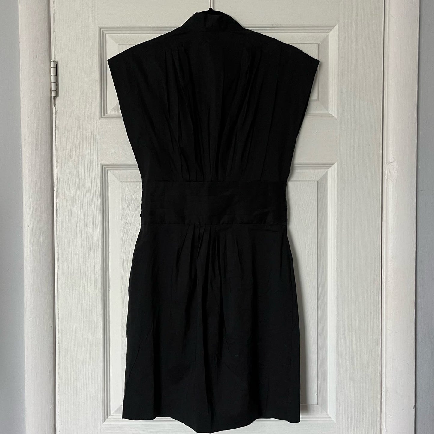 BCBGMAXAZRIA Pleated Belted Shirtdress - Size 2
