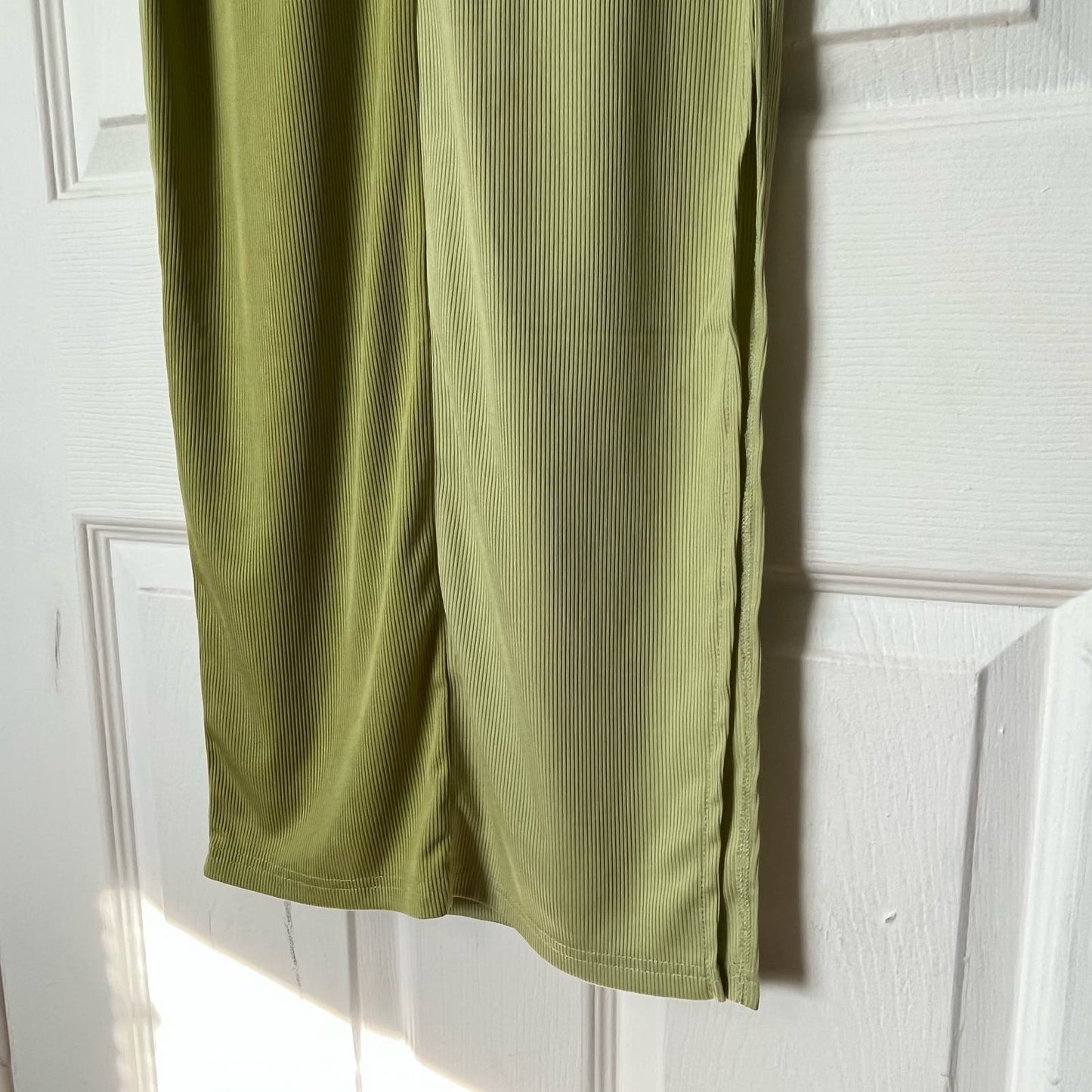 Shein Criss-Cross Cutout Ribbed Maxi Dress - Size S