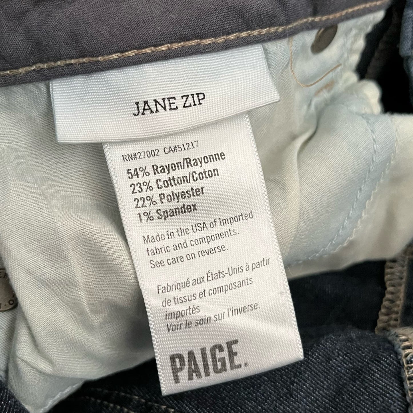 Paige Denim Ankle Zip Skinny Jeans - Size 29