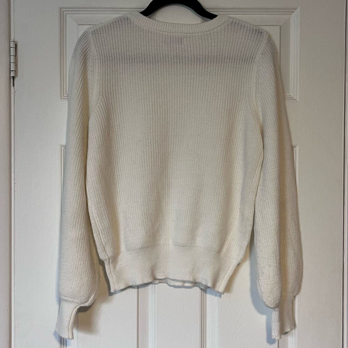 So Blouson Sleeve Sweater - Size L