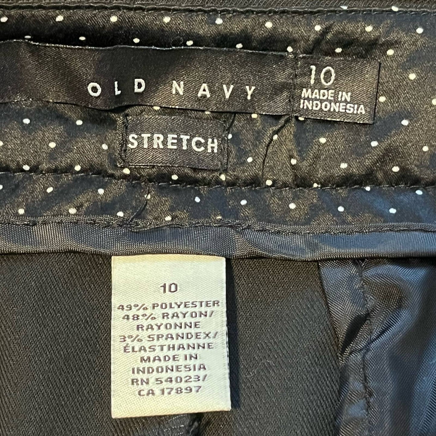 Old Navy Tuxedo Stripe Pencil Skirt - Size 10 - NWT