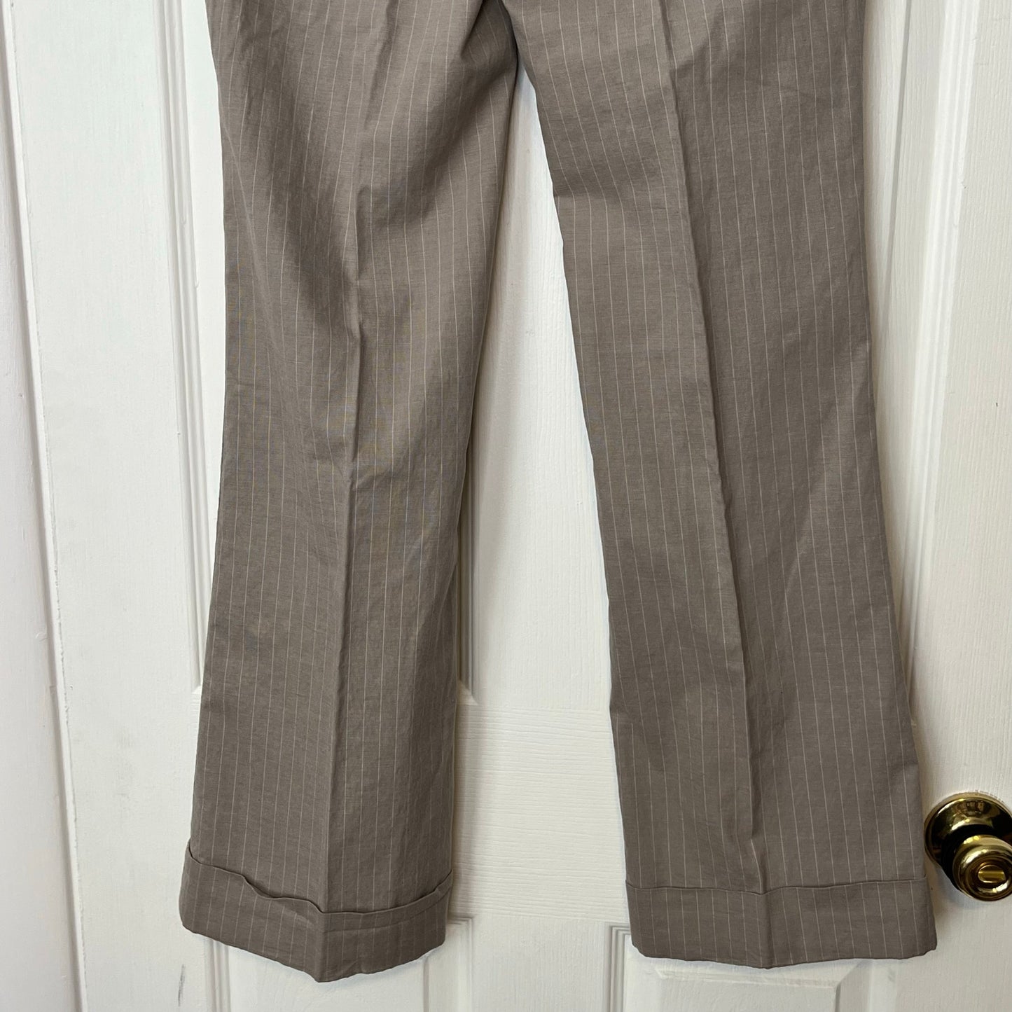 Banana Republic Martin Fit Striped Slacks - Size 4