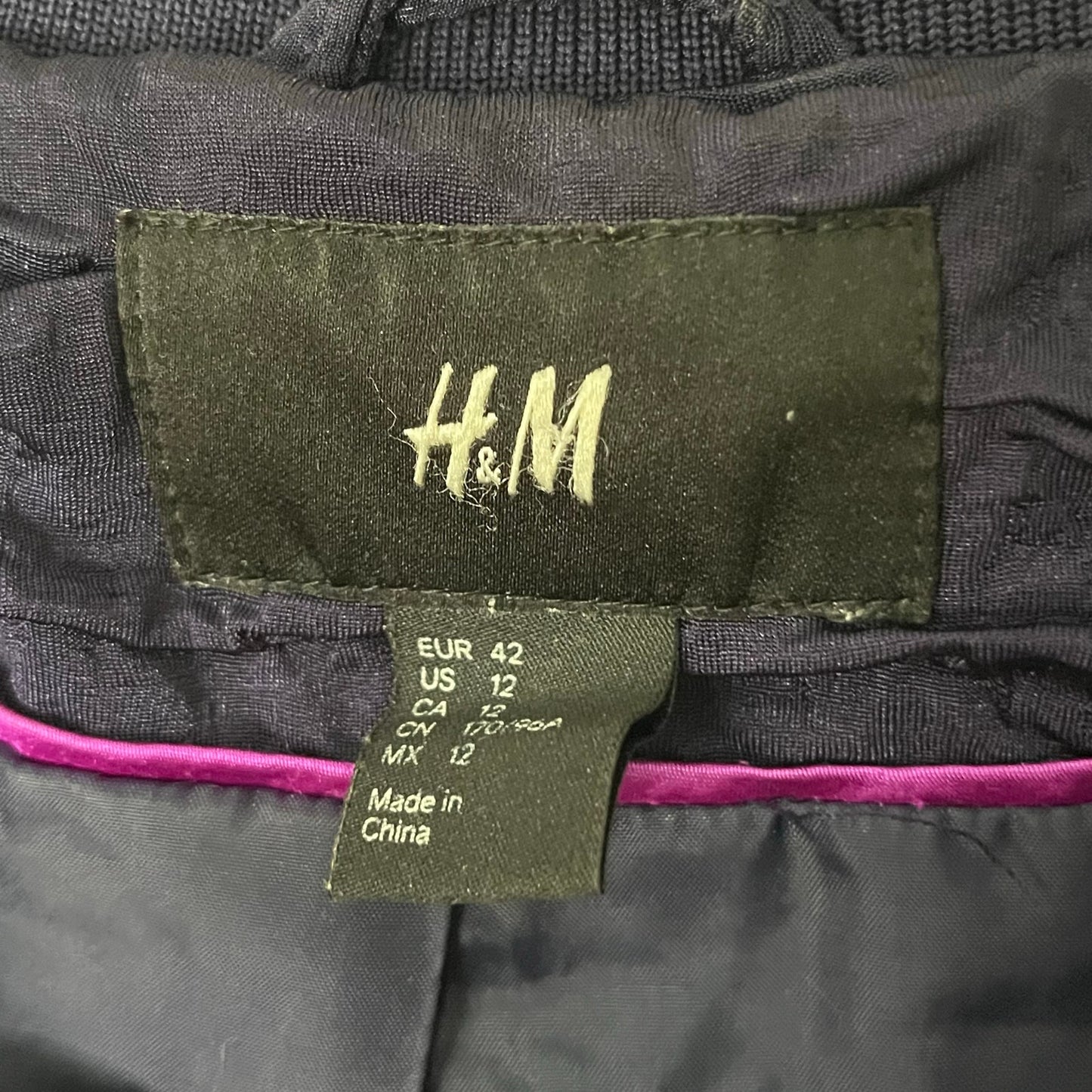 H&M Ruched Jacket - Size 12