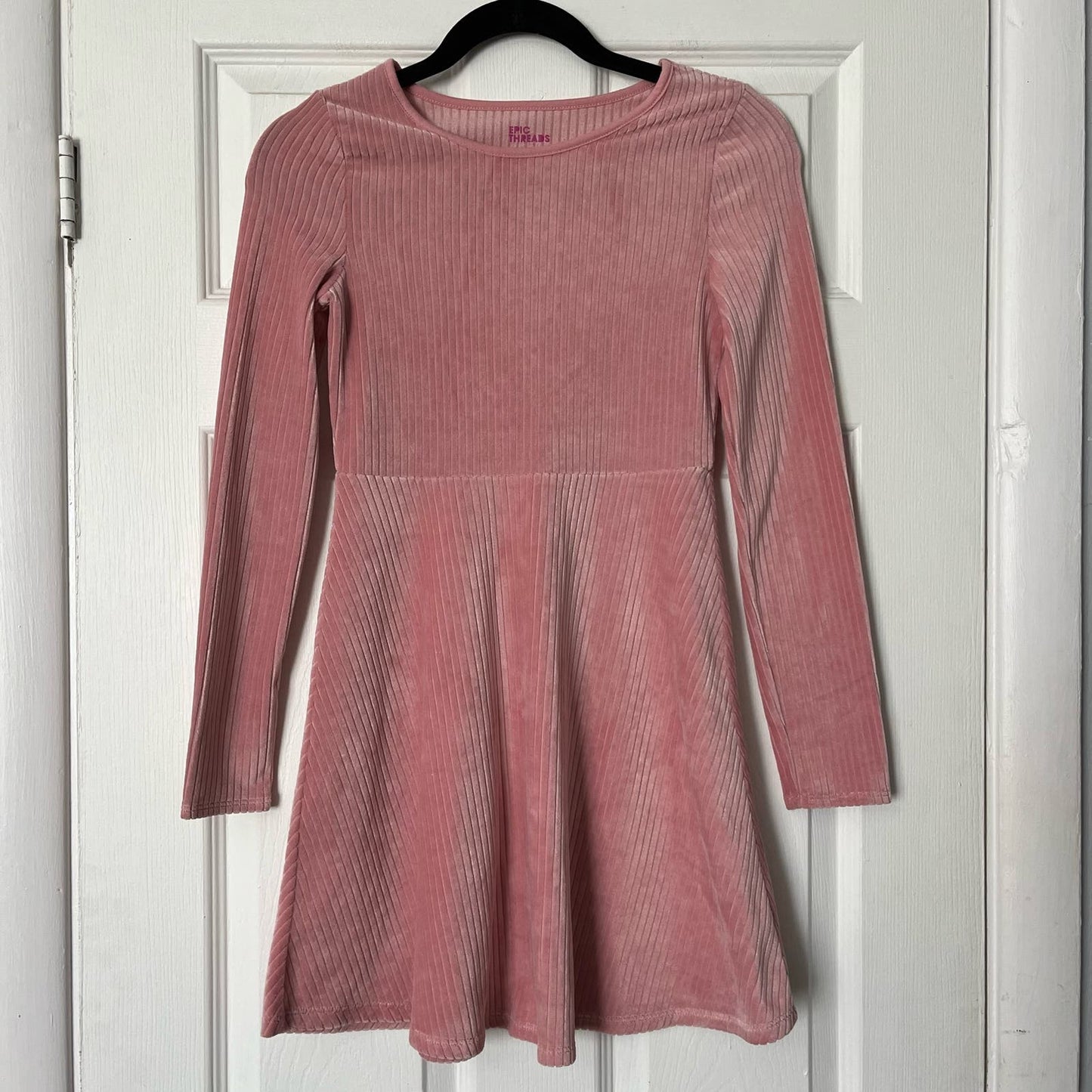 Epic Threads Ribbed Velour Dress - Size L