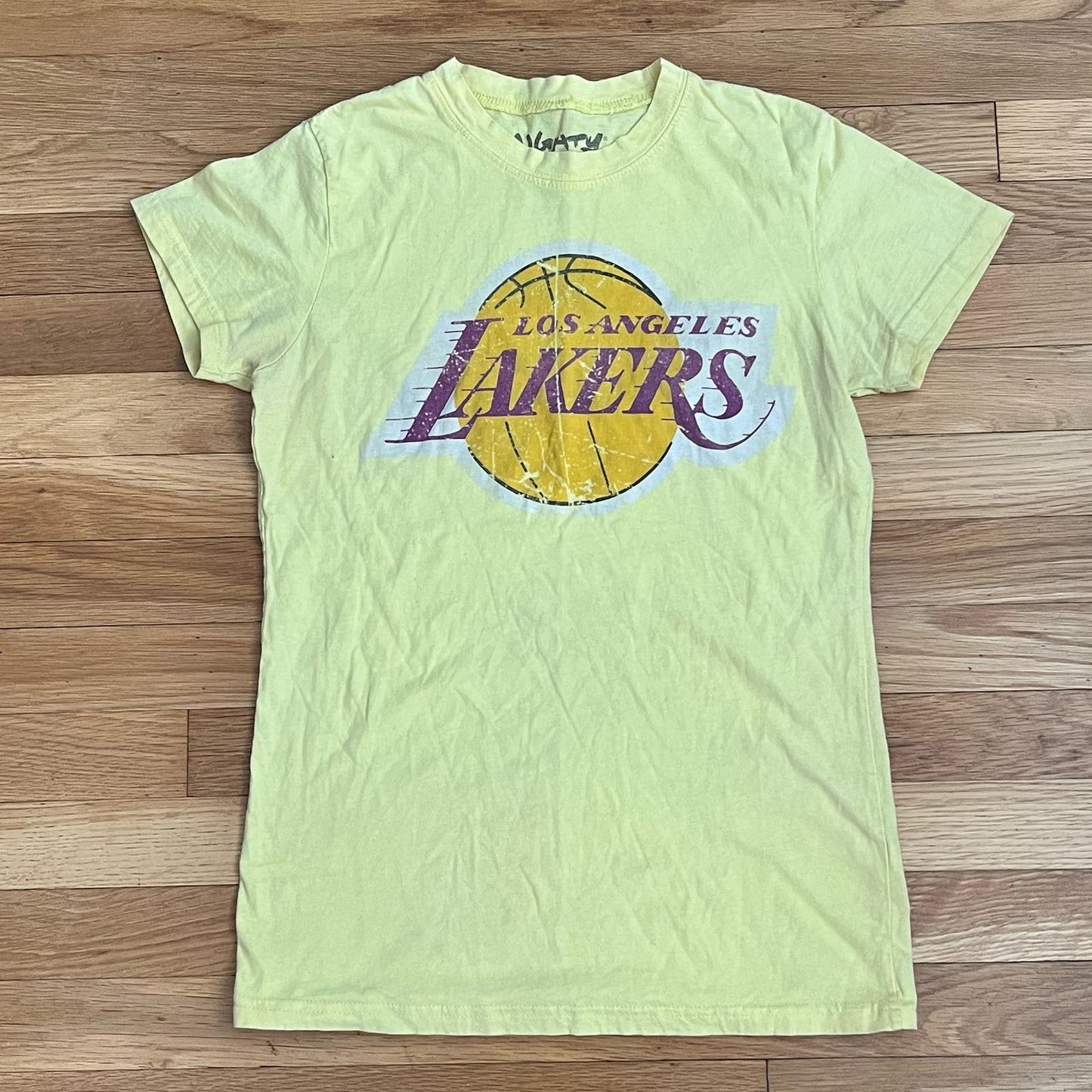 LA Lakers Vintage-Look Logo Tee - Size L