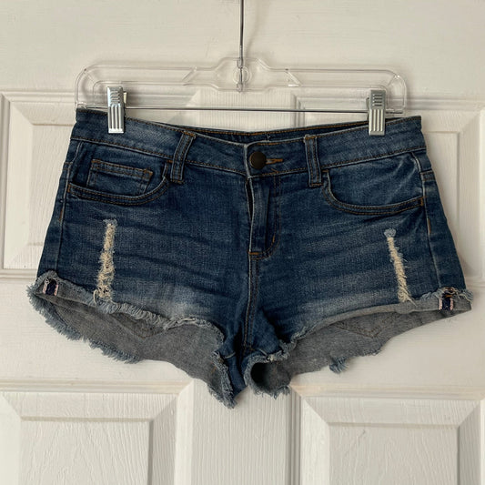 Forever 21 Premium Denim Distressed Cutoff Shorts - Size 25
