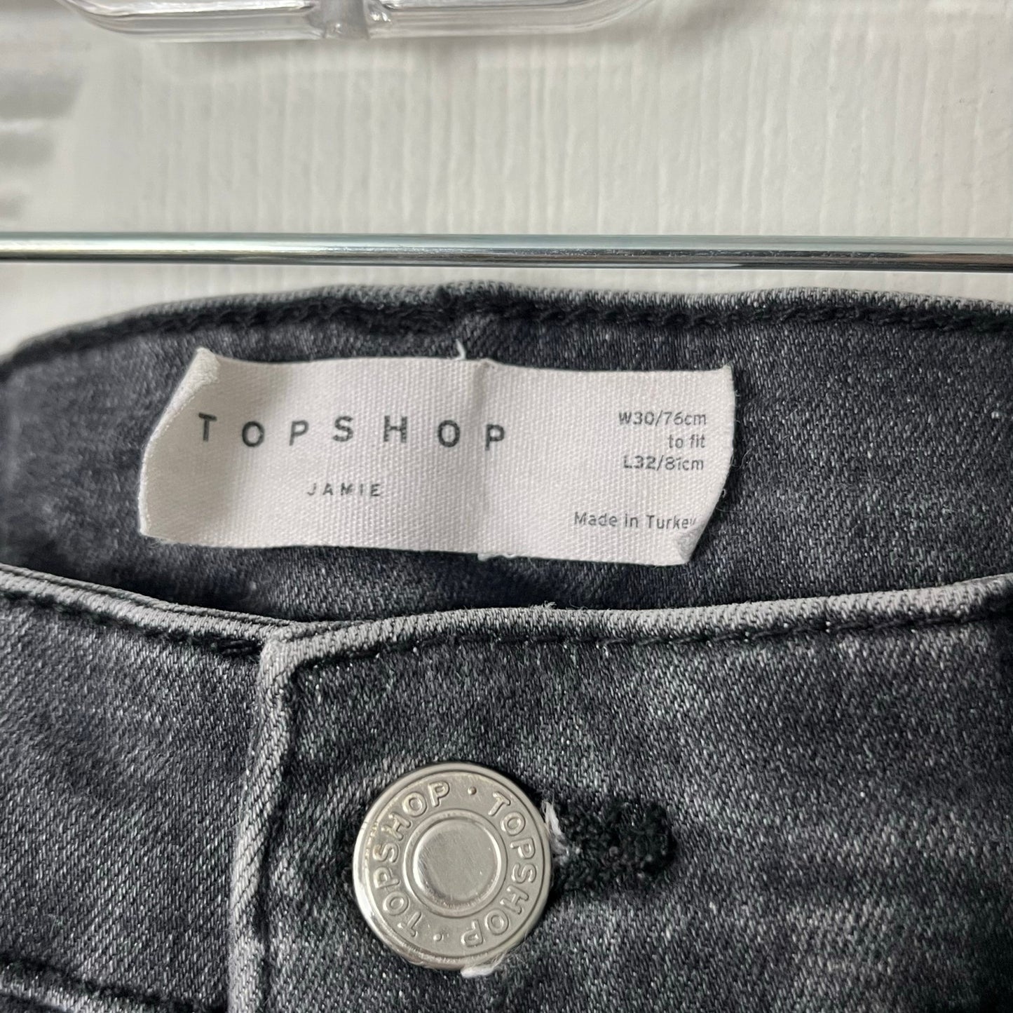 Topshop Jamie Distressed Skinny Jeans - Size 30*