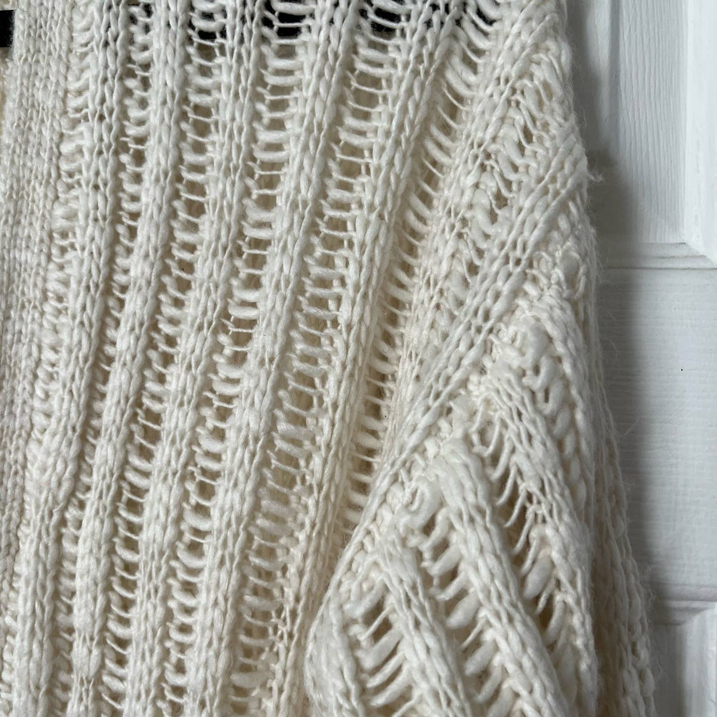 Sky & Sparrow Open Front Loose Knit Cardigan - Size M