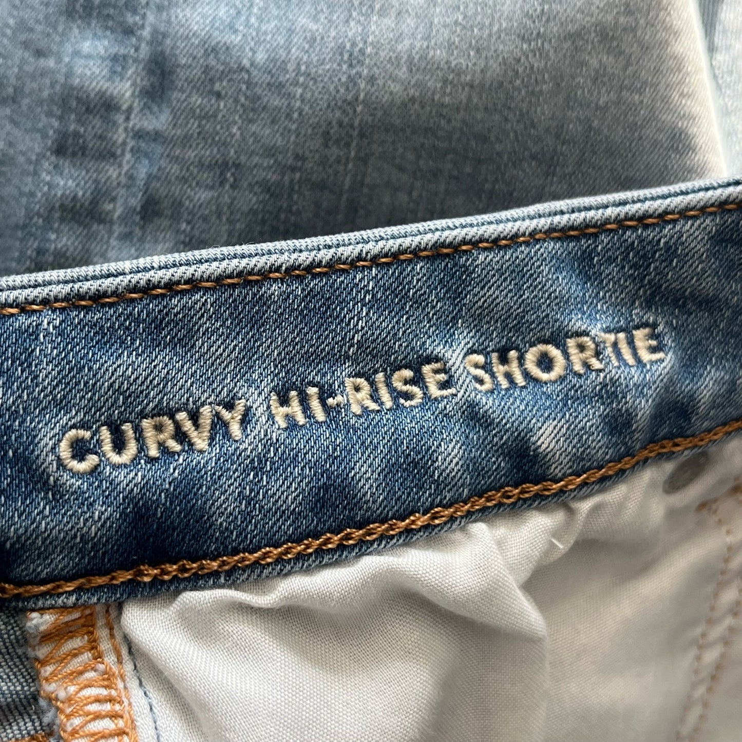 American Eagle Curvy Hi-Rise Shortie - Size 8