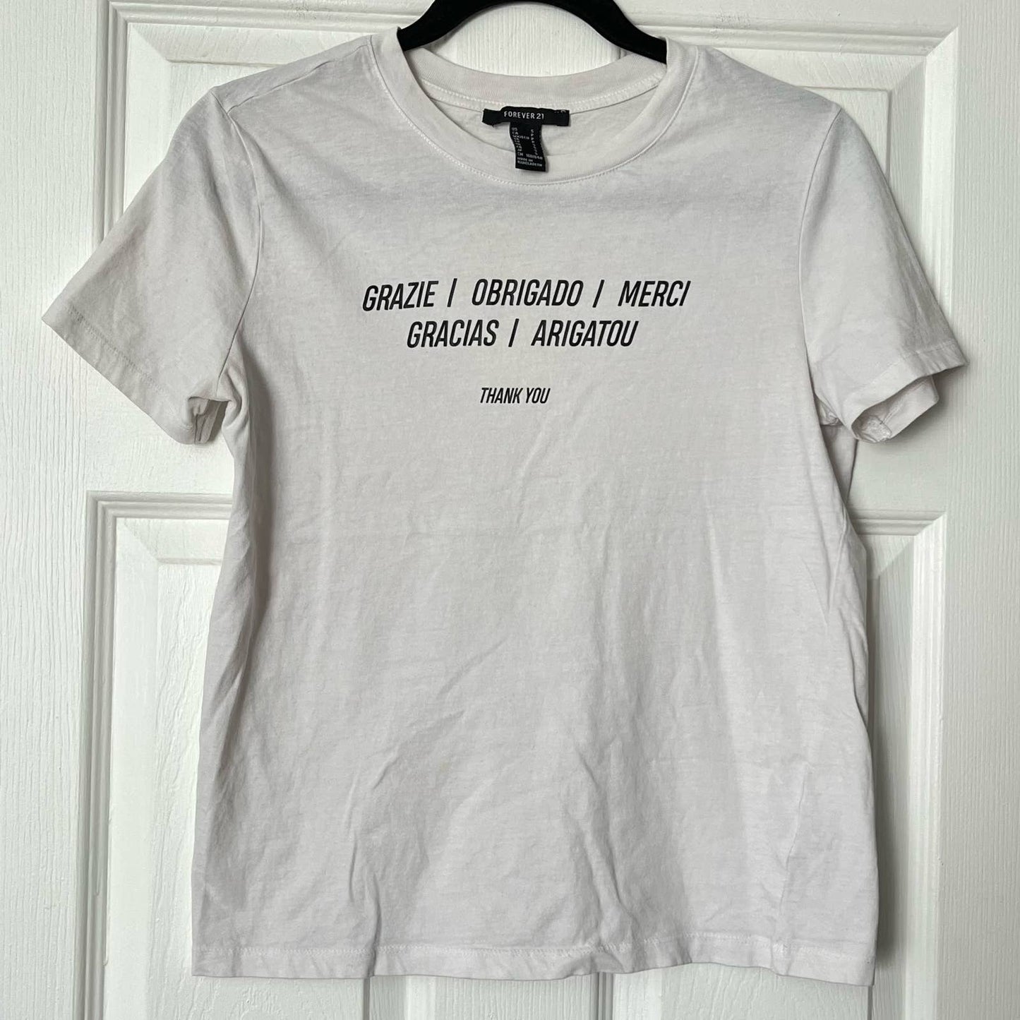 Forever 21 Thank You Tee - Size S