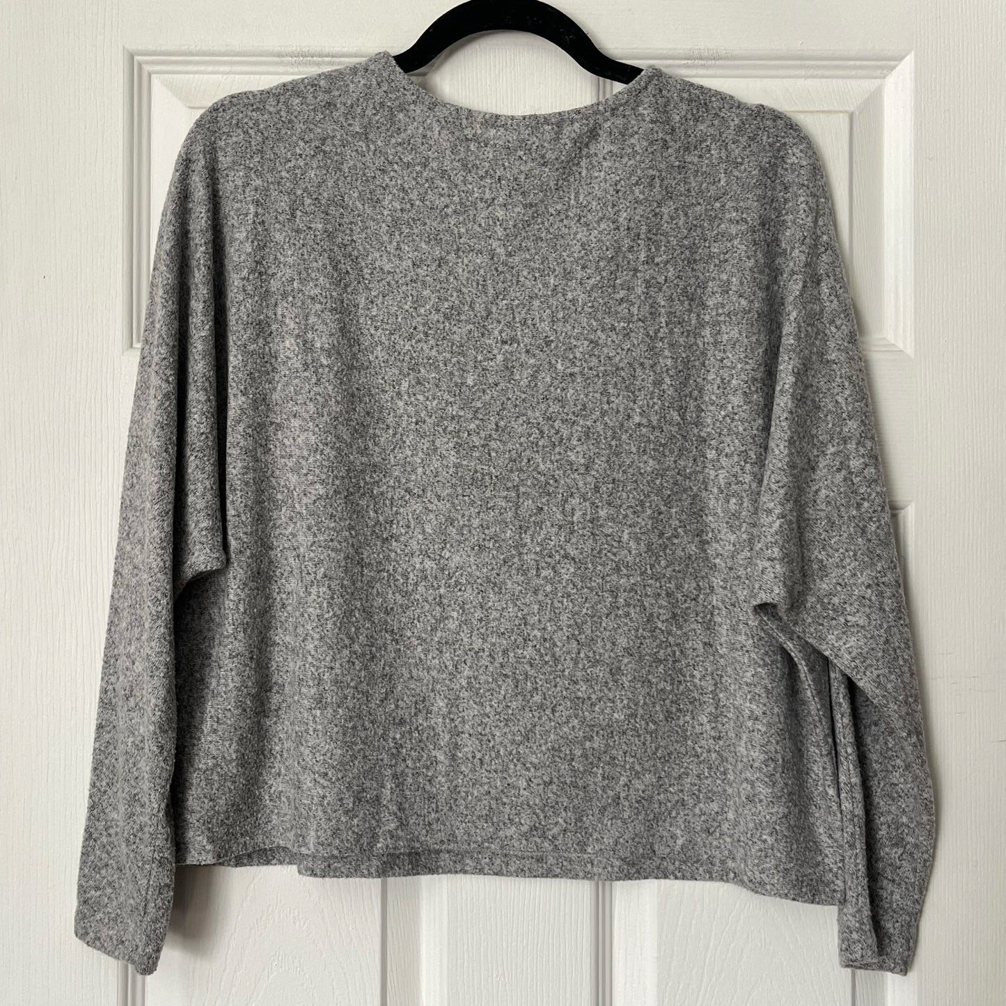 H&M Gray Heather Dolman Sleeve Sweater - Size S