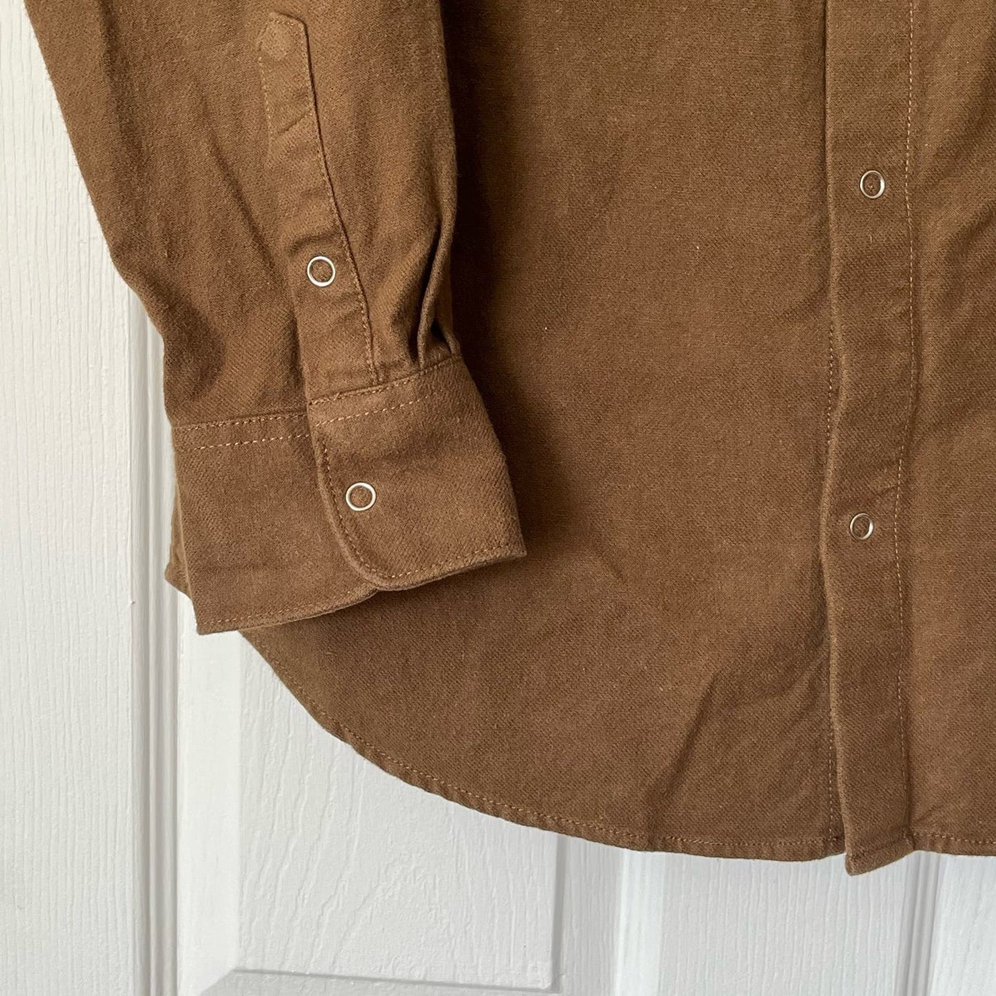 Weekday Heavy Cotton Button-Down Jud Shirt - Size S