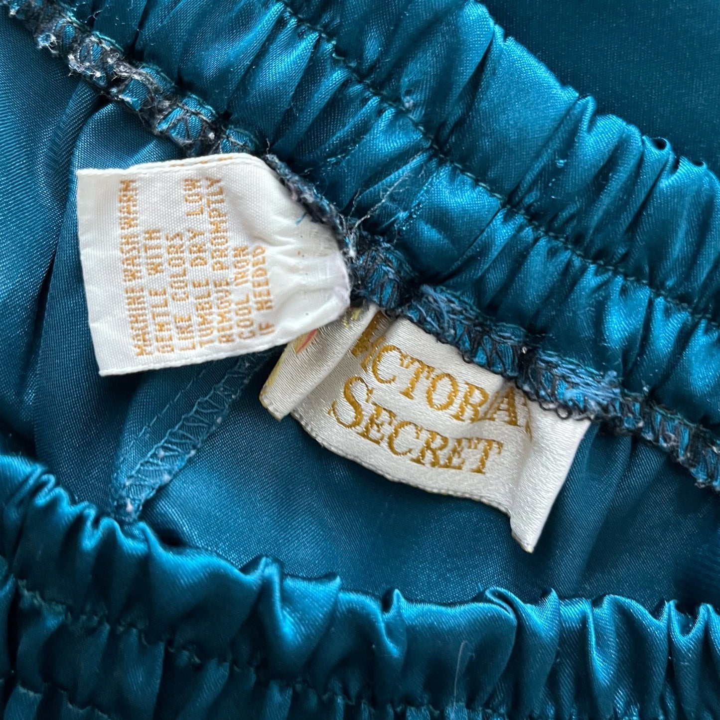 Victoria's Secret Jacquard/Satin Pajamas - Size S