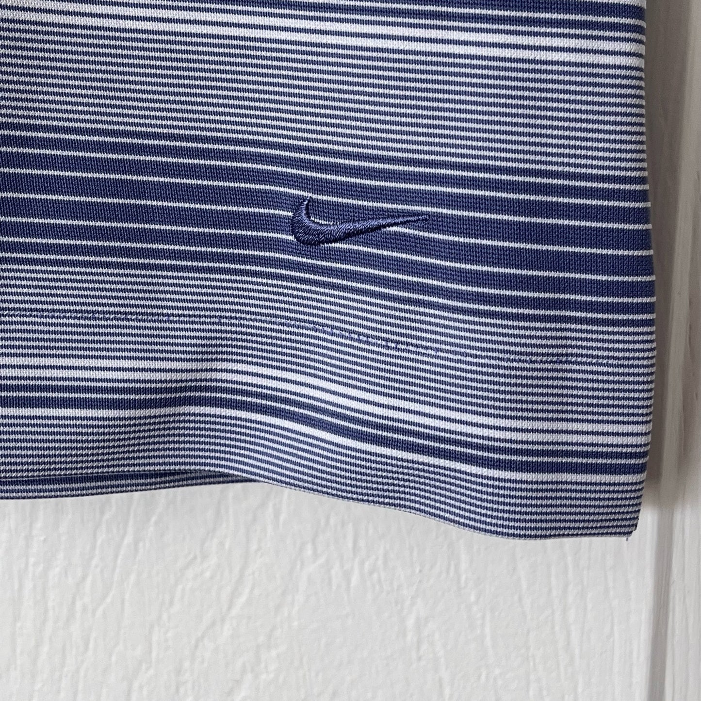 Nike Golf NikeFIT DRY Striped Polo - Size L (12-14)