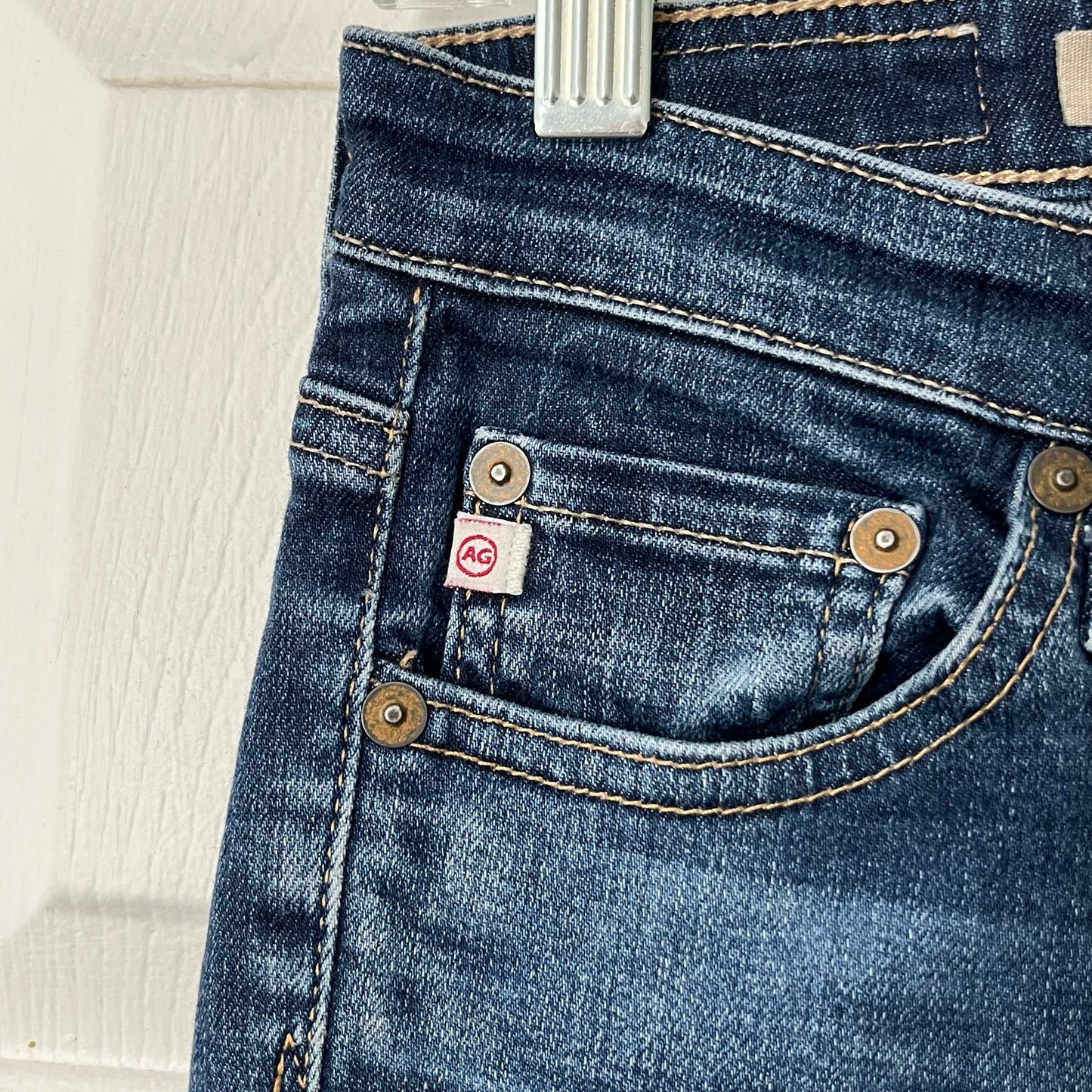 AG Adriano Goldschmied 'The Stilt Roll-Up' Cigarette Roll-Up Jeans - Size 26