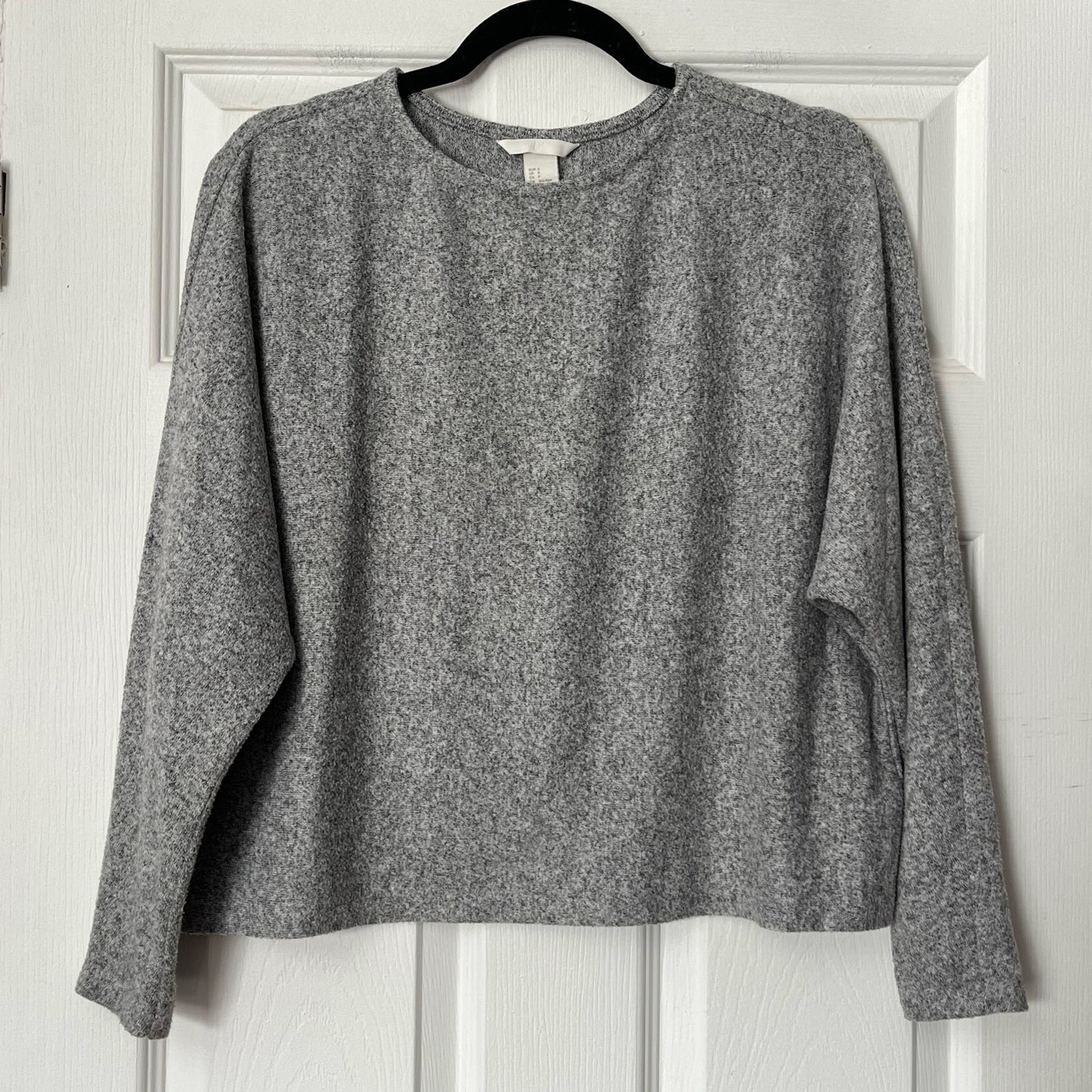 H&M Gray Heather Dolman Sleeve Sweater - Size S