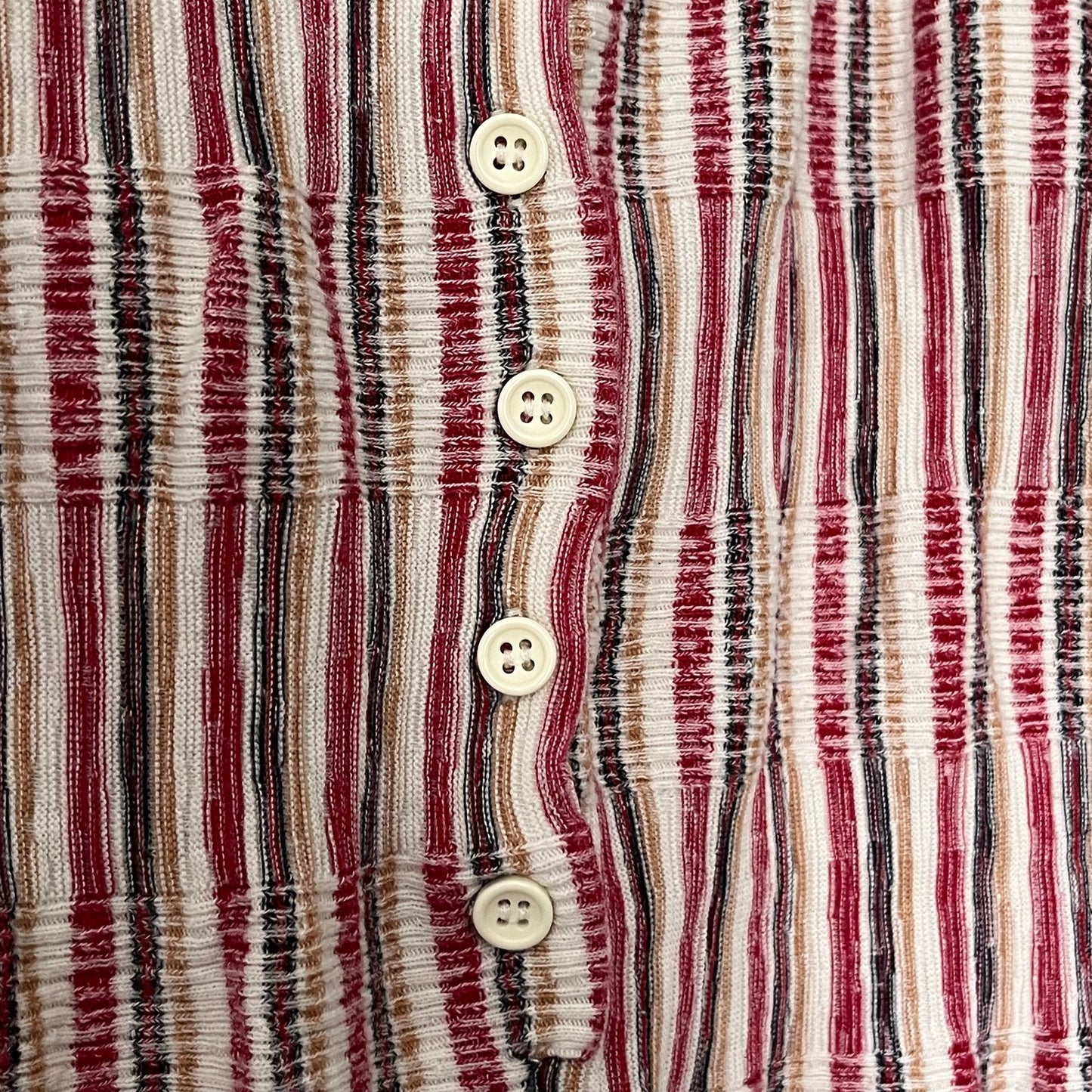 Zara Trafaluc Button-Front Striped Romper - Size S