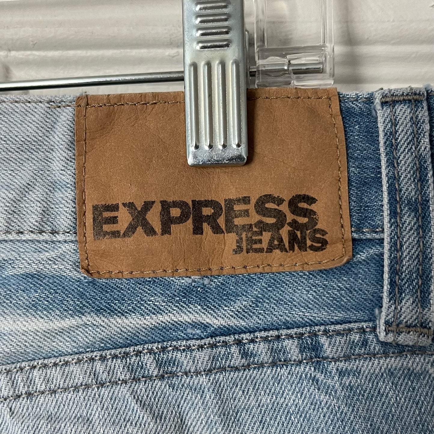 Express Jeans Rocco Slim Fit Cutoffs - Size 31