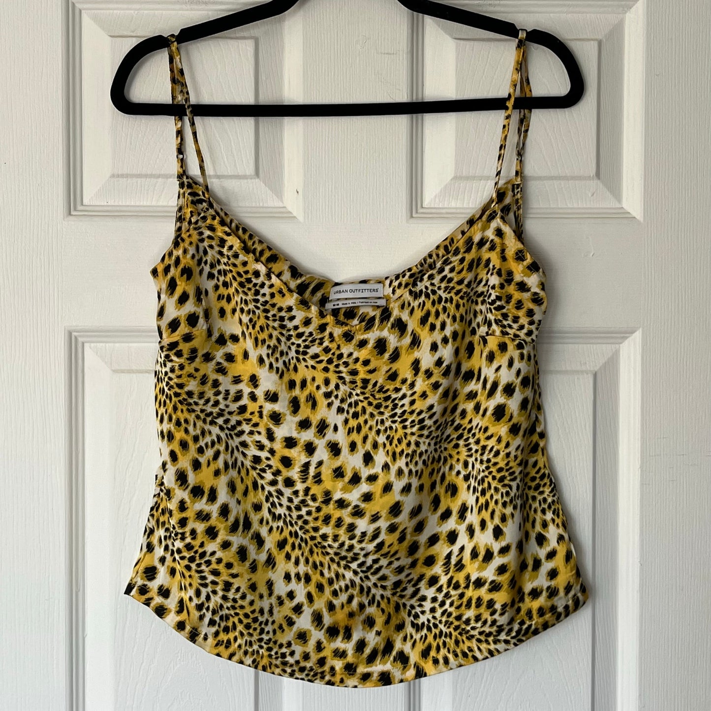Urban Outfitters Silky Animal Print Camisole Top - Size M