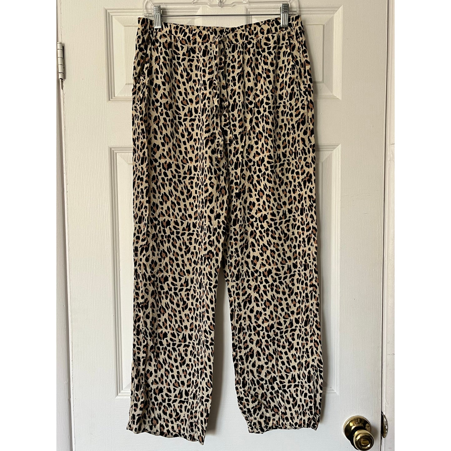 Forever 21 Leopard Print Pajama Pants - Size M