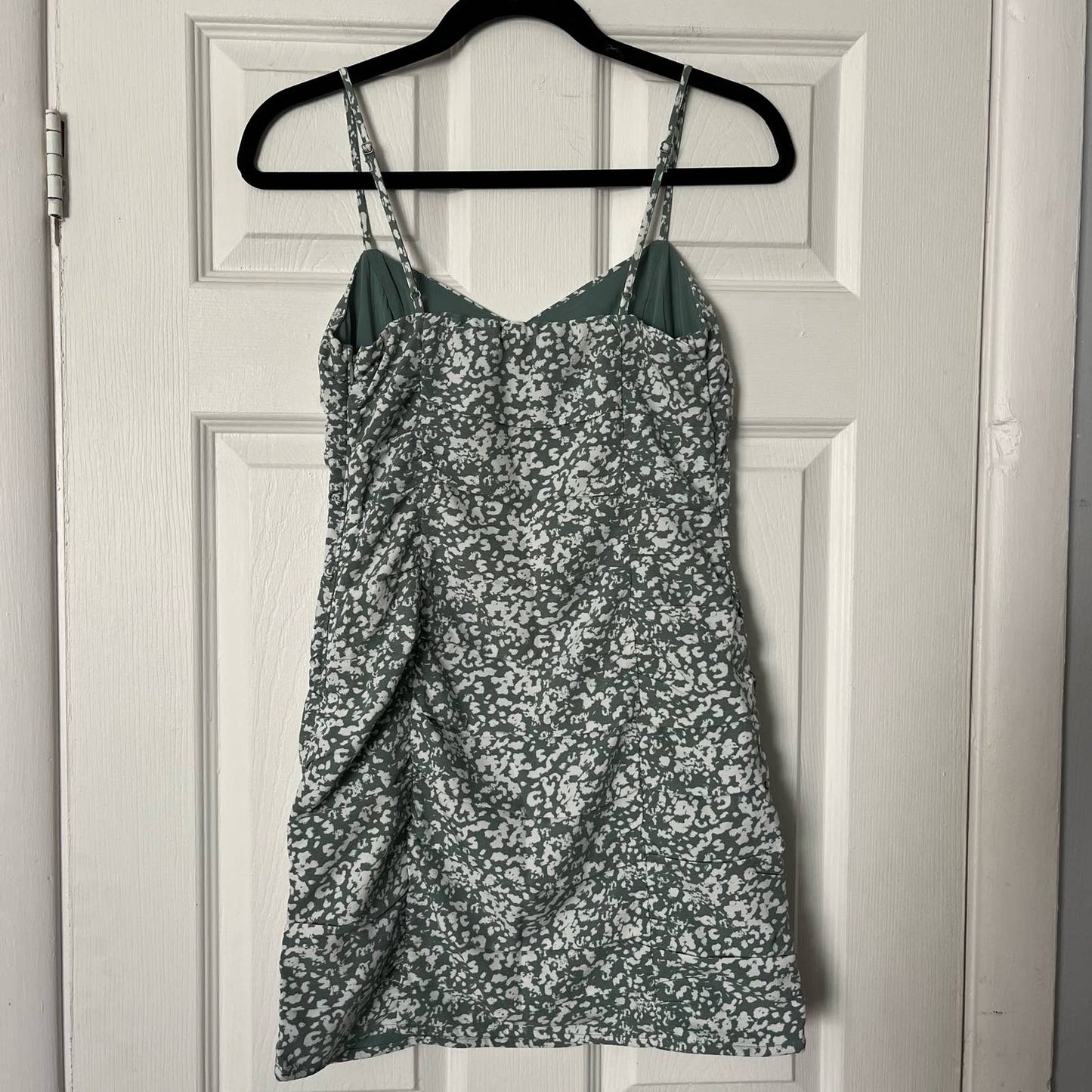 Abercrombie & Fitch Ruched Patterned Sundress - Size XS