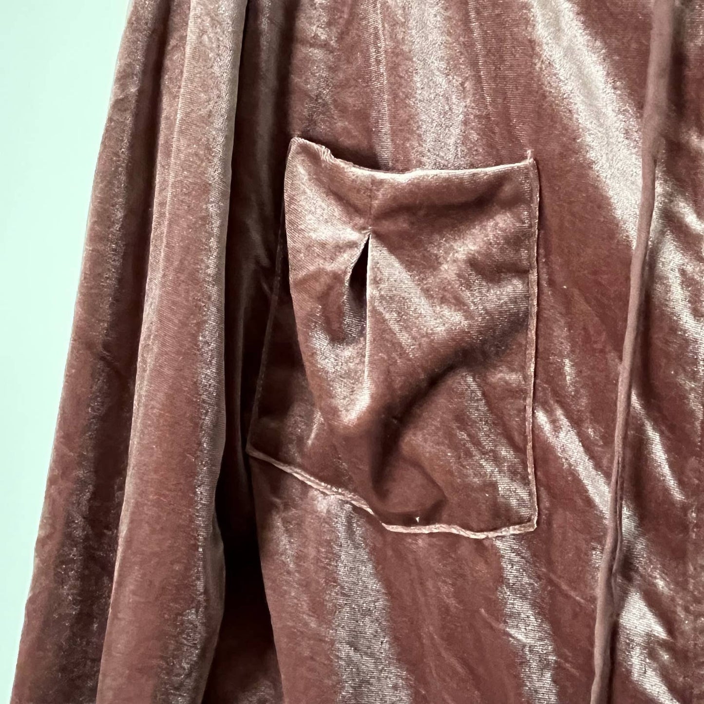 Young Fabulous & Broke Velour Zip-Front Hoodie - Size M