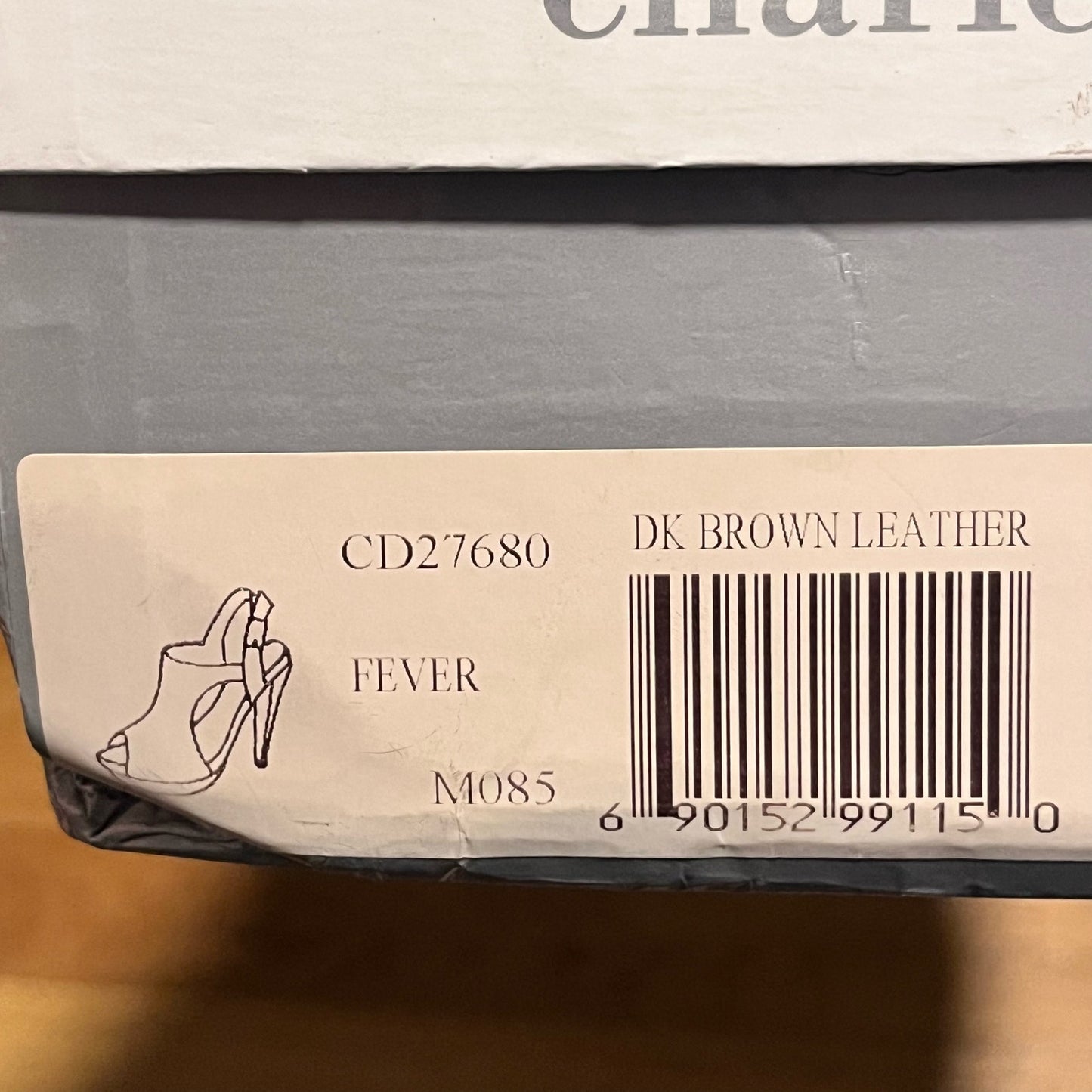 Charles David  Fever Slingback Cutout Heels - Size 8.5