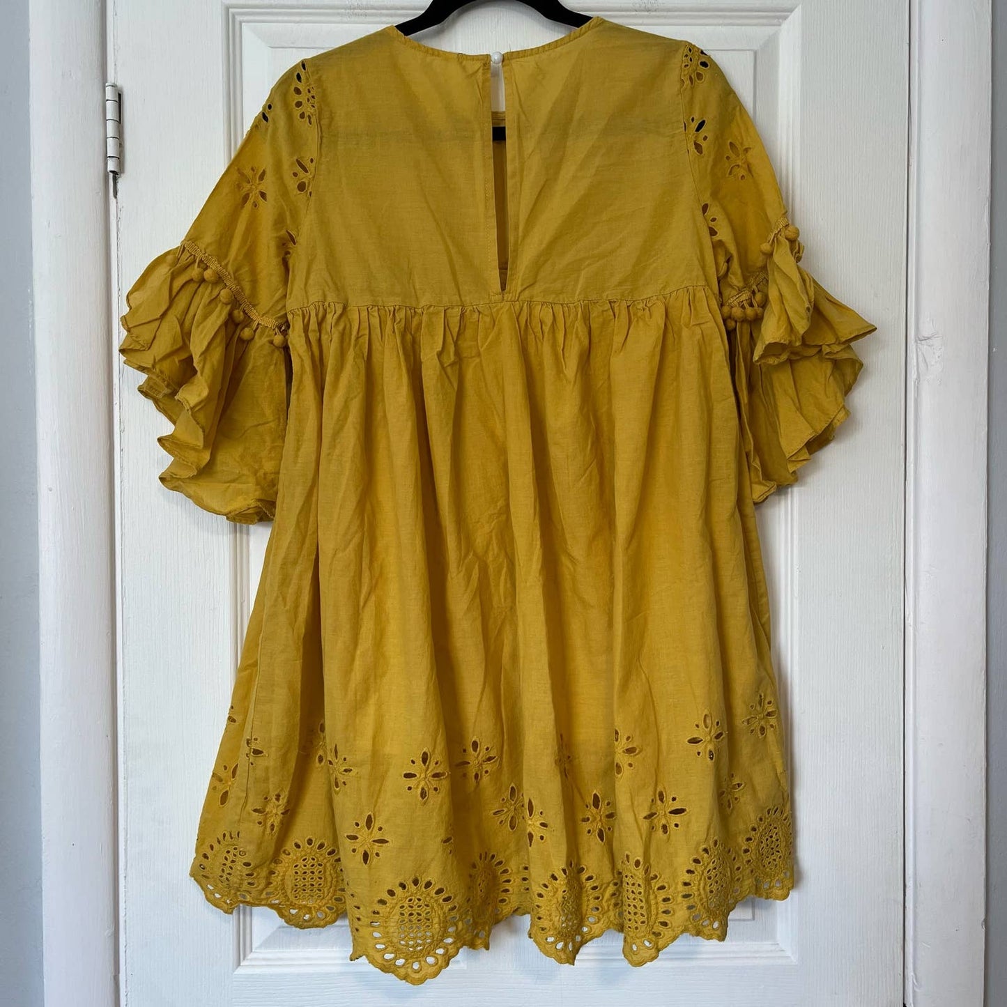 Yashman Collection Eyelet Minidress - Size UNKNOWN
