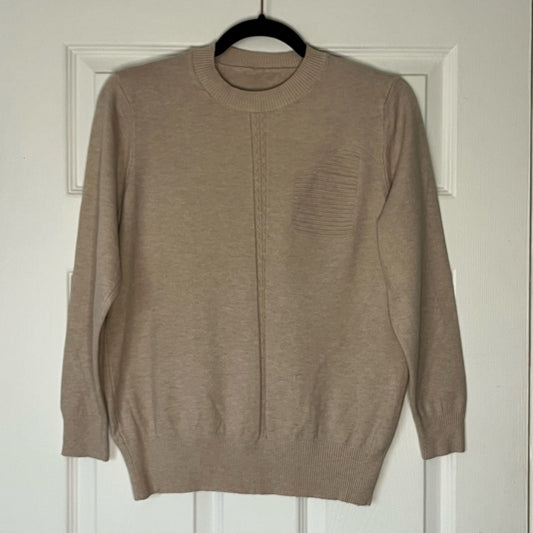 Textured Pattern Sweater - Size UNKNOWN