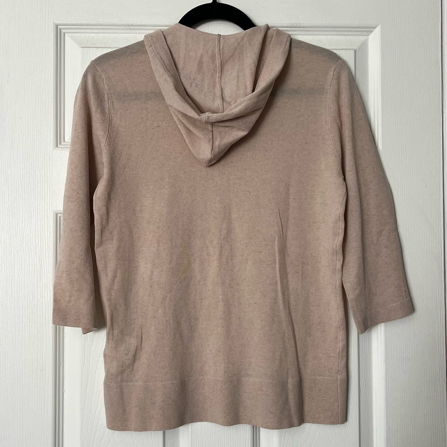 JBY Lightweight Henley Hoodie Top - Size UNKNOWN