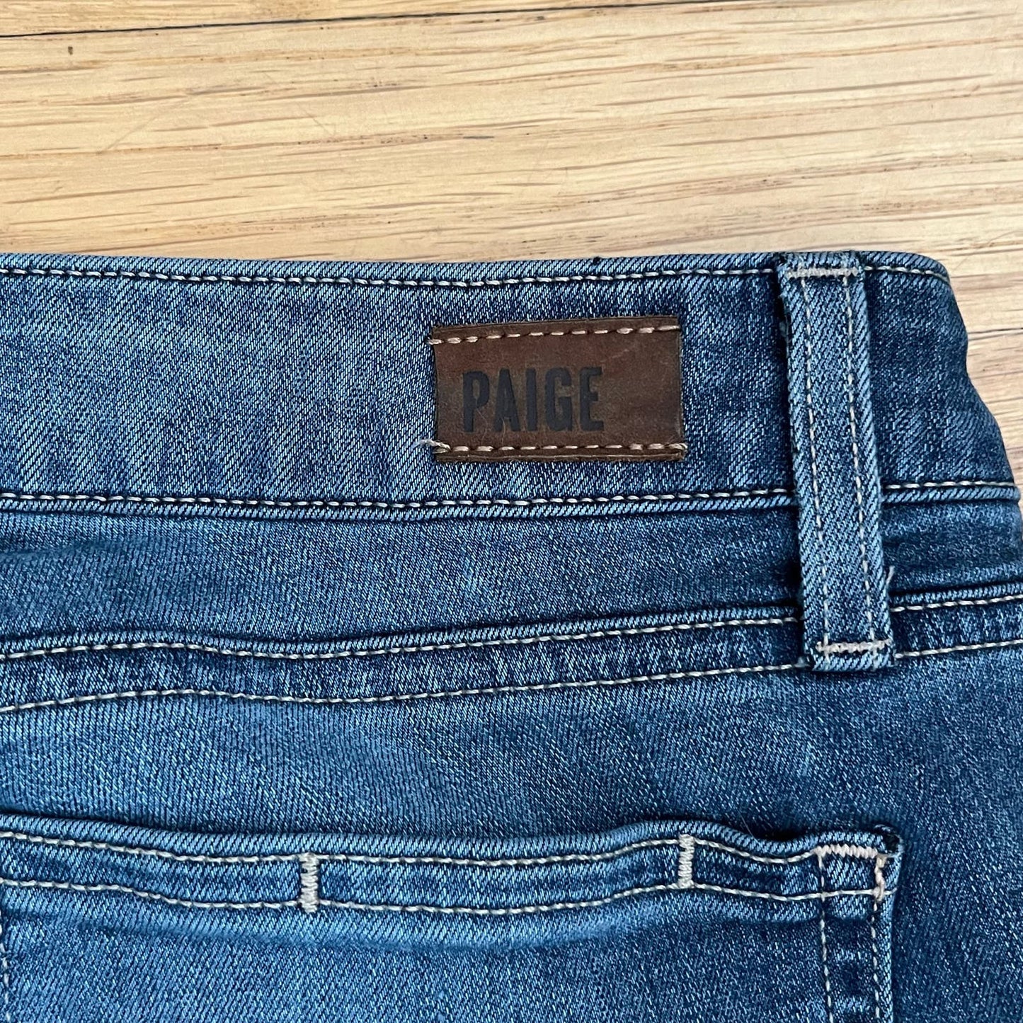 Paige Denim Ankle Zip Skinny Jeans - Size 29