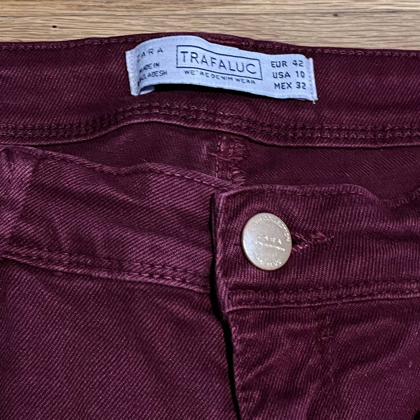 Zara Trafaluc Slim Jeans - Size 10