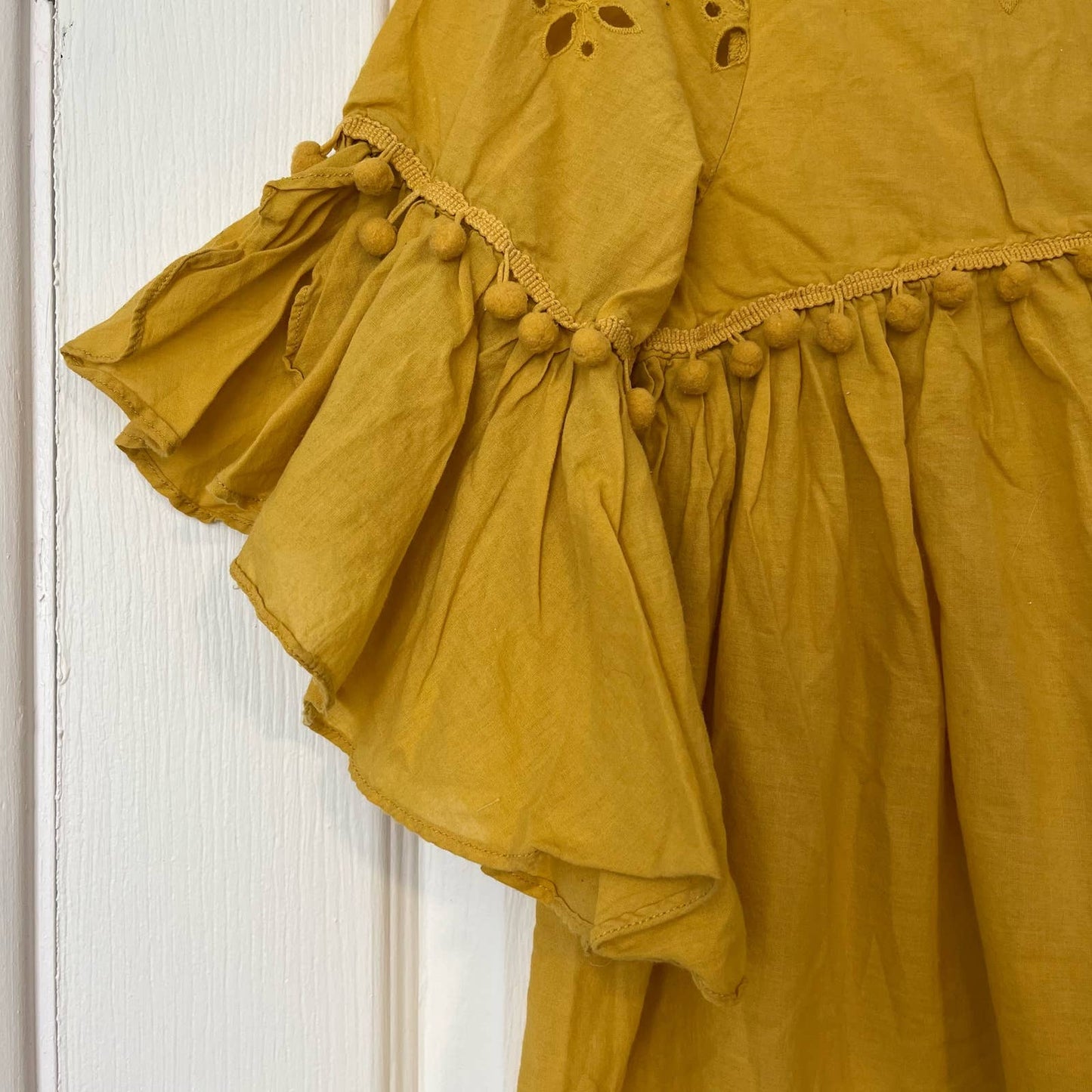 Yashman Collection Eyelet Minidress - Size UNKNOWN