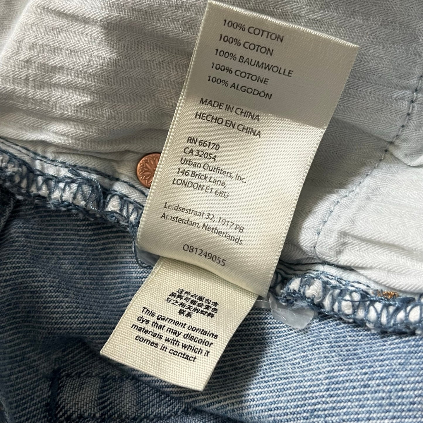 Free People We the Free Denim Cutoff Shorts - Size 27